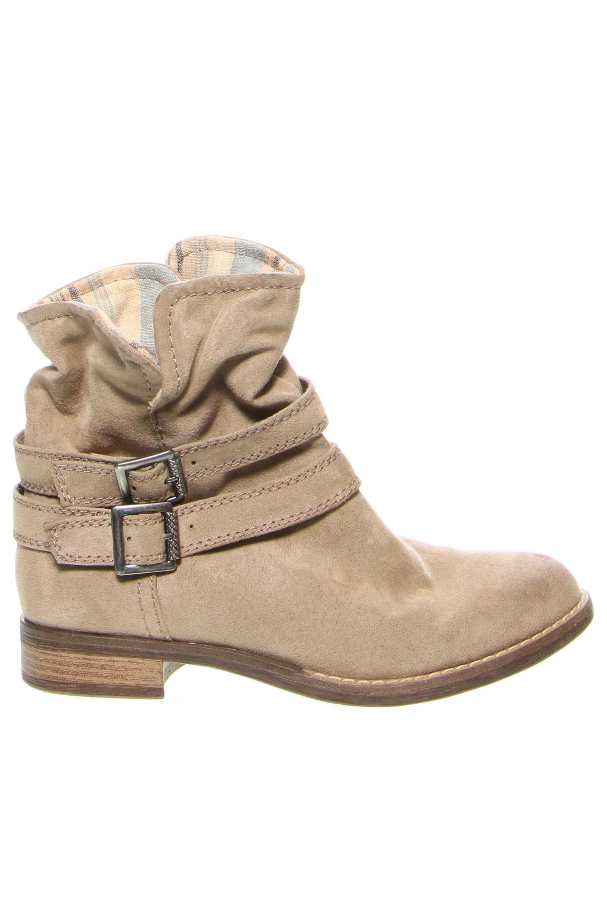 Damen Stiefeletten Graceland, Größe 37, Farbe Beige, Preis 33,40 €