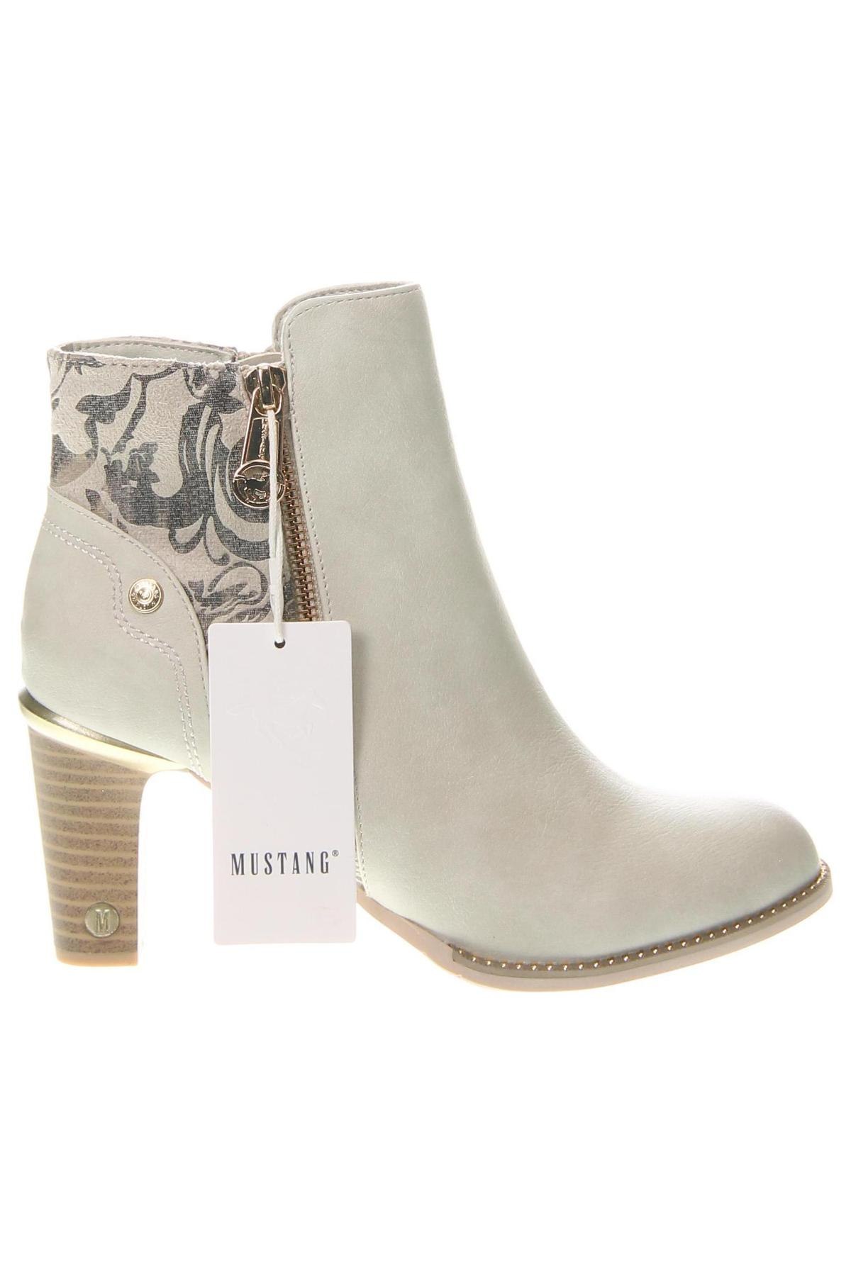 Botine de damă Mustang, Mărime 39, Culoare Gri, Preț 460,53 Lei