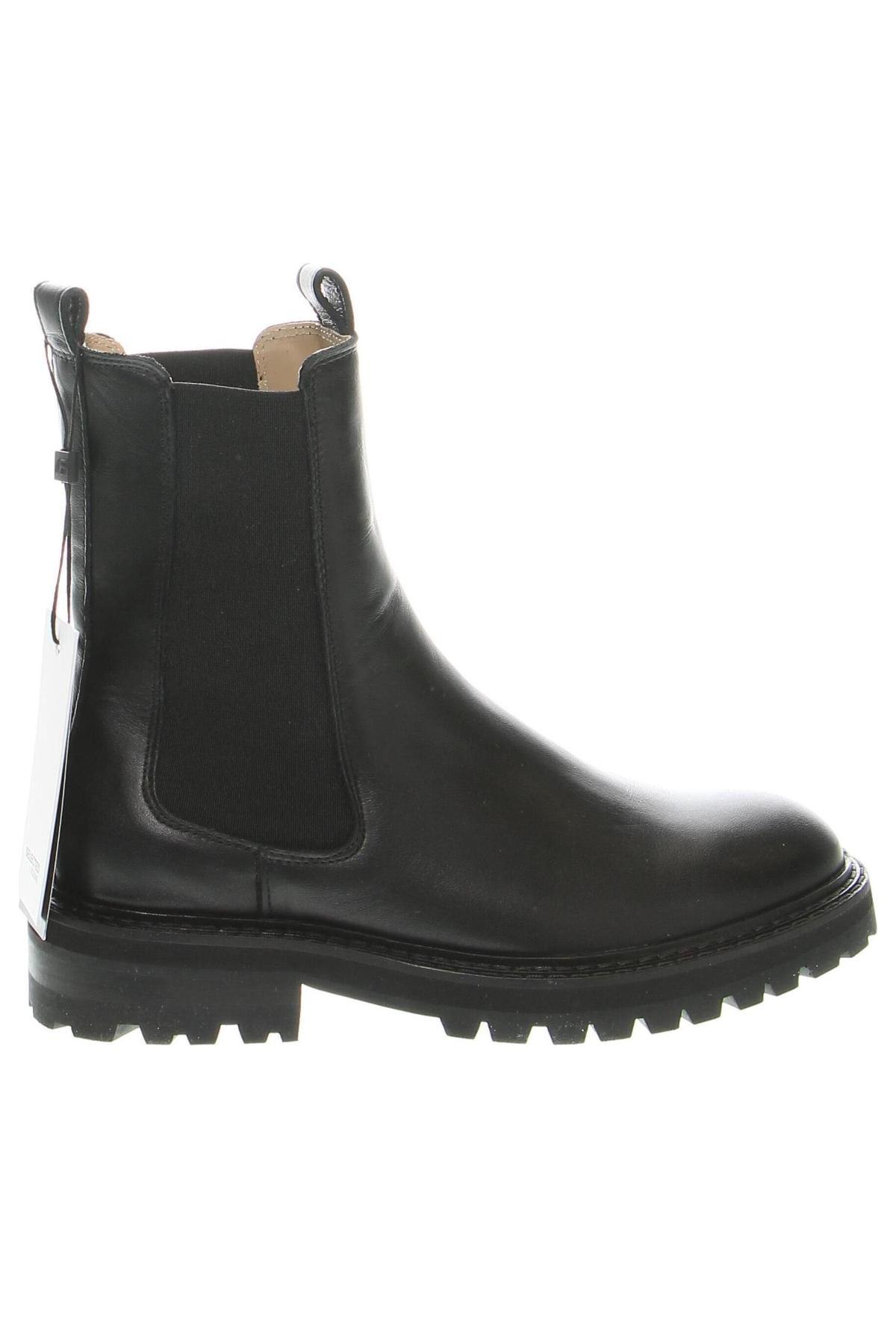 Damen Stiefeletten Selected Femme, Größe 39, Farbe Schwarz, Preis € 80,72