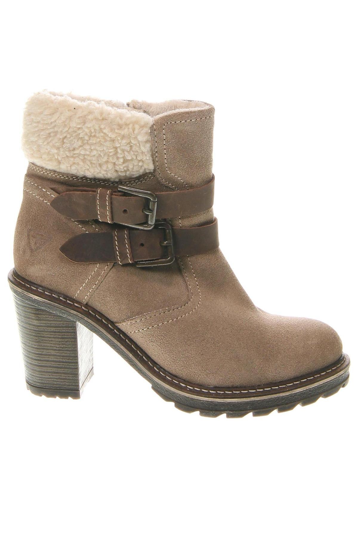 Damen Stiefeletten Tamaris, Größe 36, Farbe Beige, Preis 30,79 €