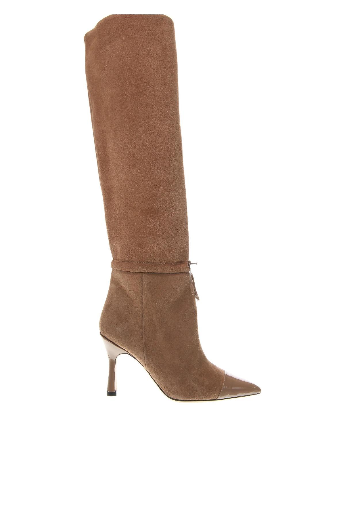 Damenstiefel Custommade, Größe 36, Farbe Beige, Preis € 108,77