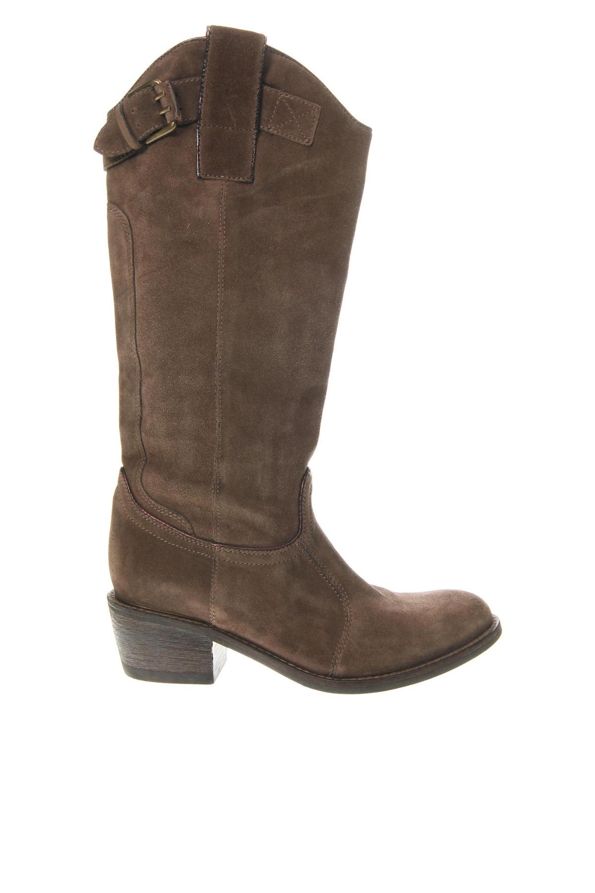 Damenstiefel Janet & Janet, Größe 39, Farbe Beige, Preis € 96,56