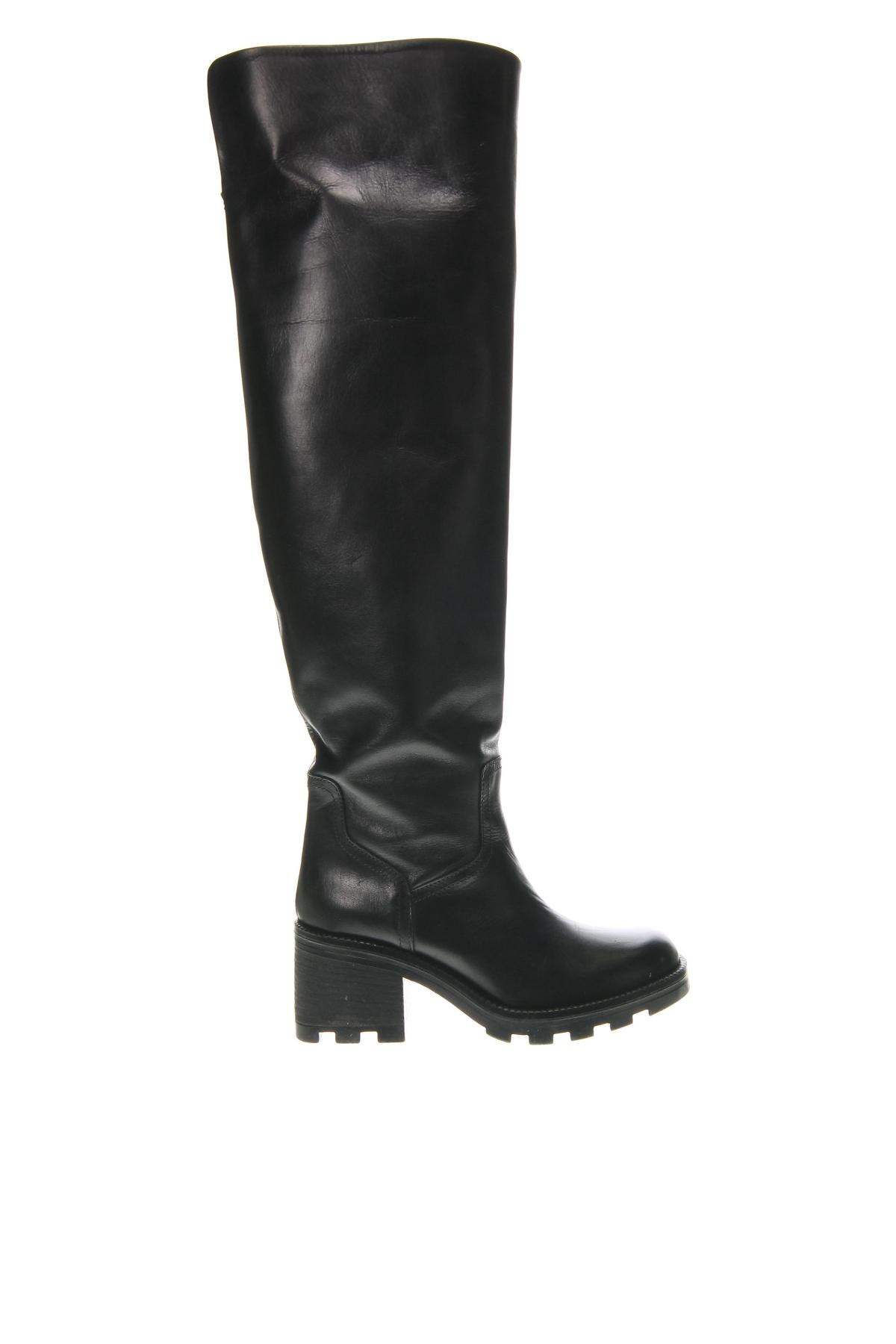 Γυναικείες μπότες Jonak, Μέγεθος 36, Χρώμα Μαύρο, Τιμή 130,52 €