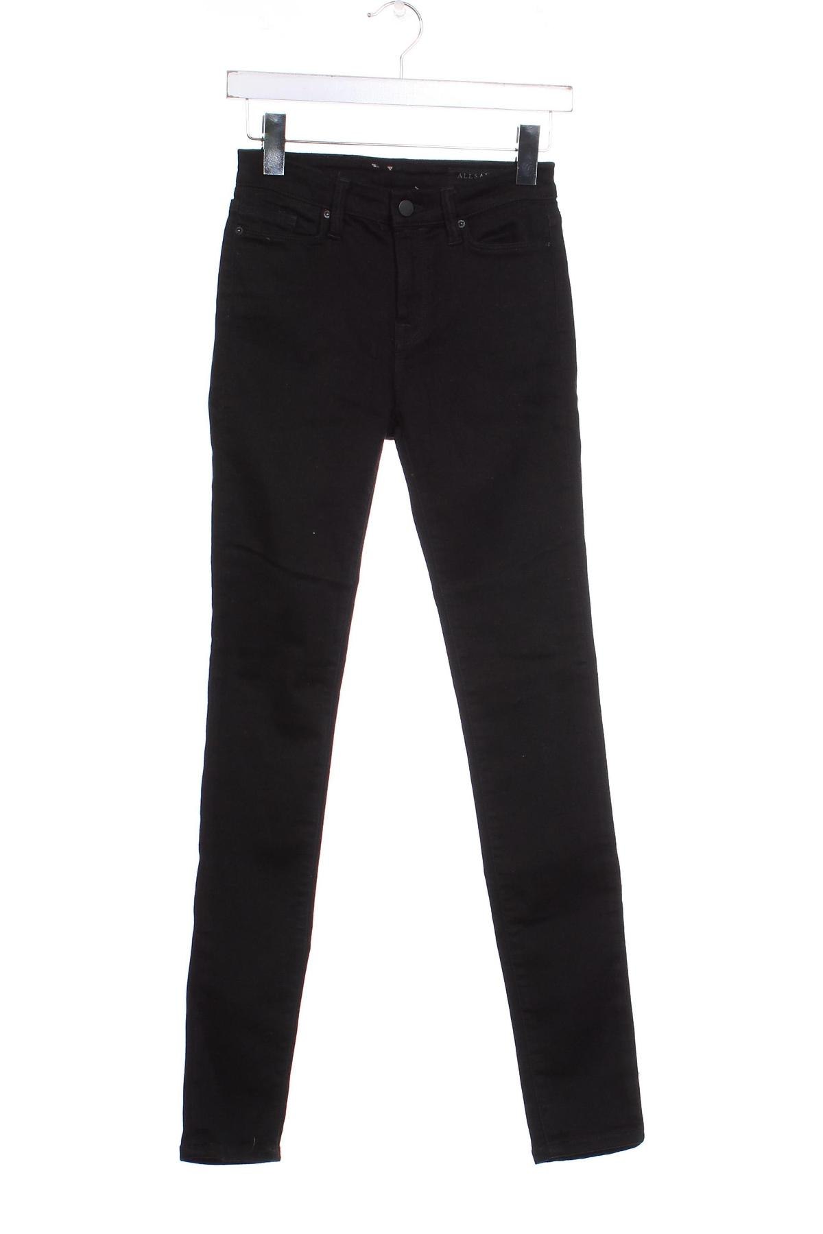 Γυναικείο Τζίν AllSaints, Μέγεθος XS, Χρώμα Μαύρο, Τιμή 35,89 €
