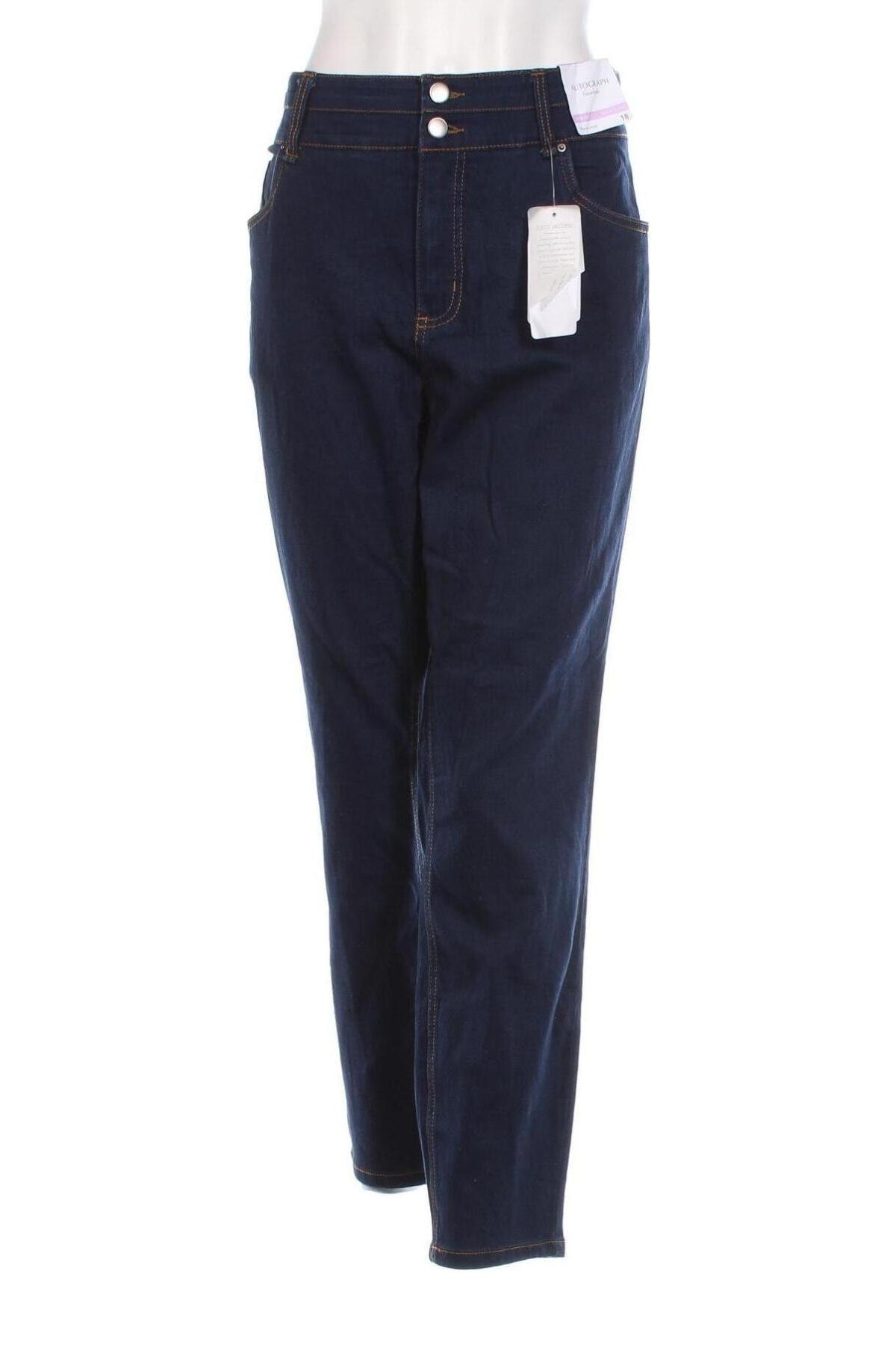 Dámske džínsy  Autograph, Veľkosť XL, Farba Modrá, Cena  13,04 €
