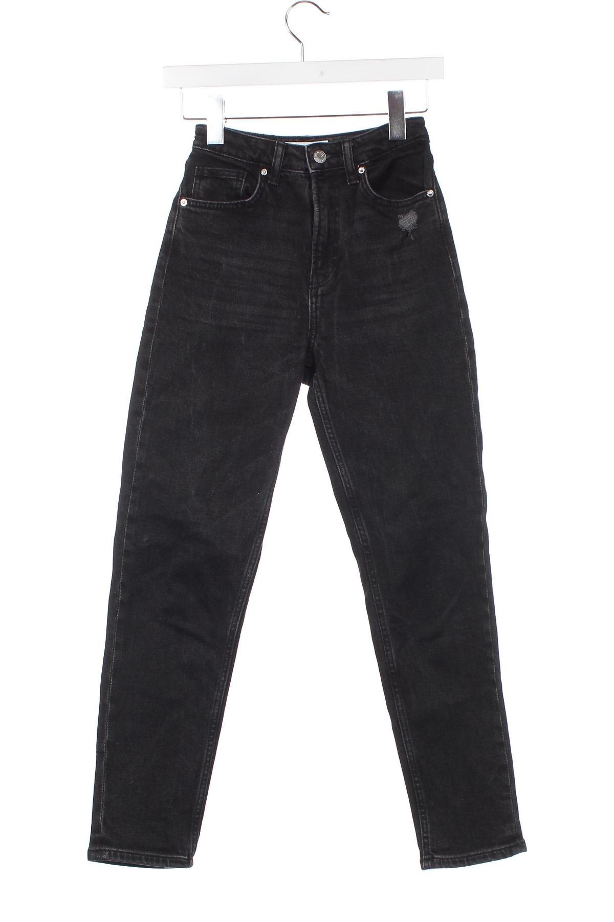 Damen Jeans Bershka, Größe XXS, Farbe Schwarz, Preis 8,45 €
