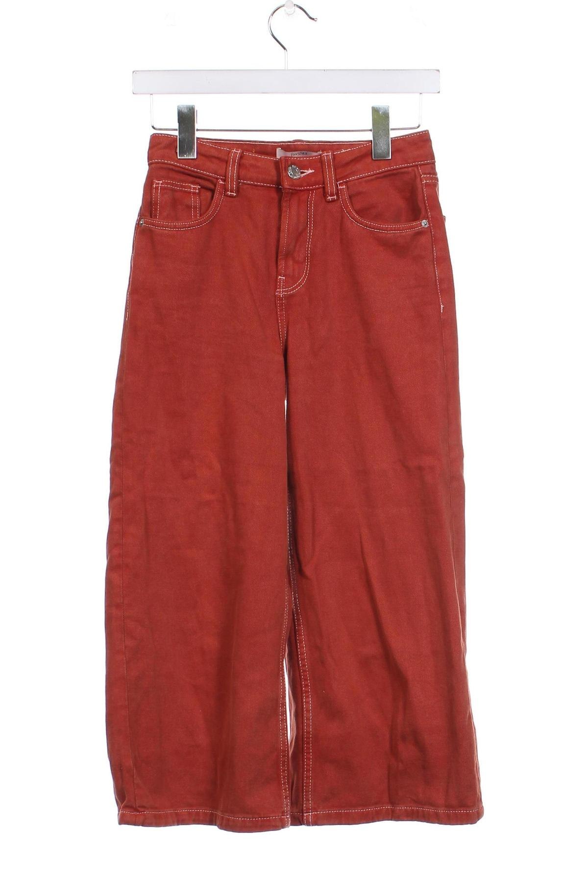 Damen Jeans Bershka, Größe XXS, Farbe Orange, Preis 8,45 €