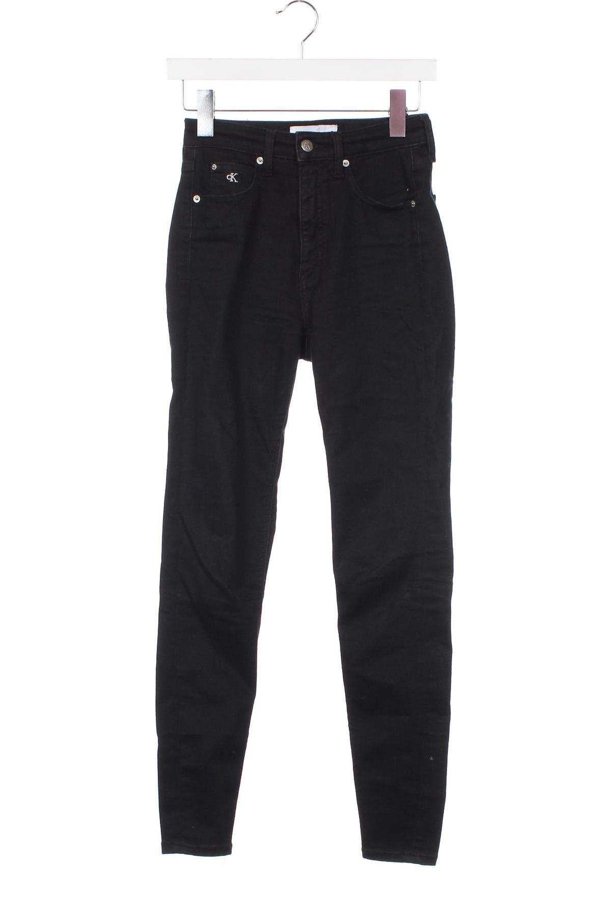 Damen Jeans Calvin Klein Jeans, Größe XS, Farbe Schwarz, Preis 32,16 €