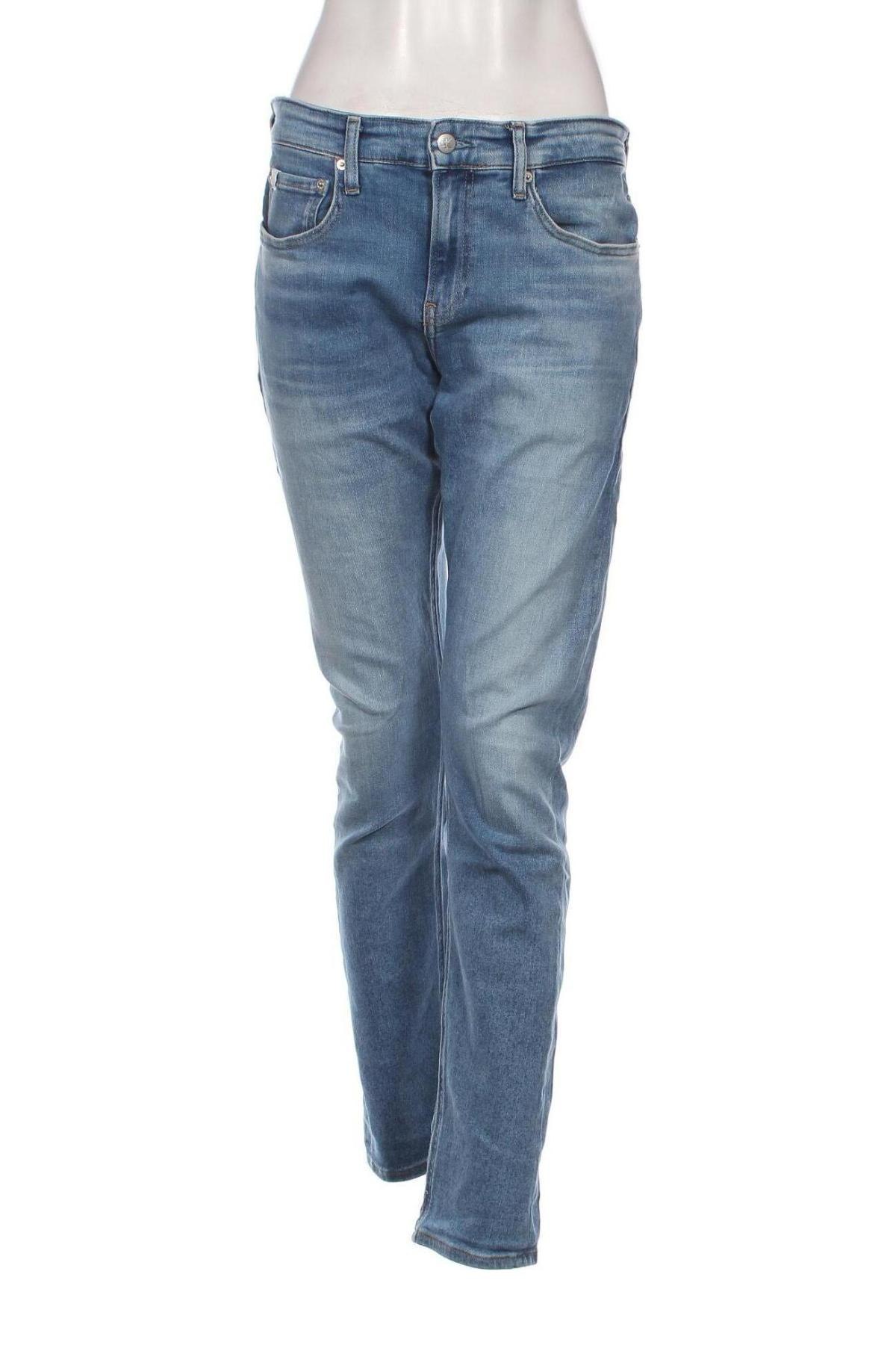 Blugi de femei Calvin Klein Jeans, Mărime L, Culoare Albastru, Preț 256,58 Lei