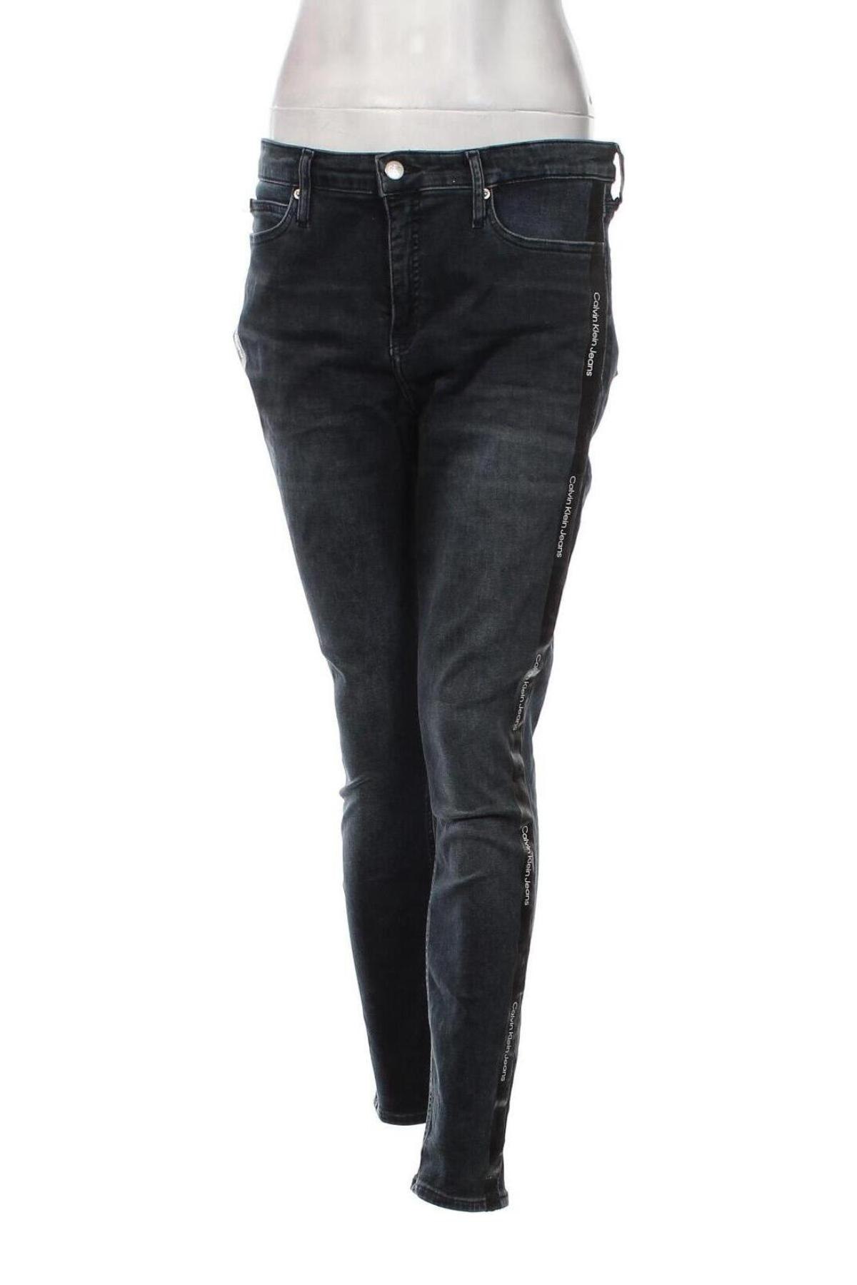 Γυναικείο Τζίν Calvin Klein Jeans, Μέγεθος L, Χρώμα Μπλέ, Τιμή 40,21 €