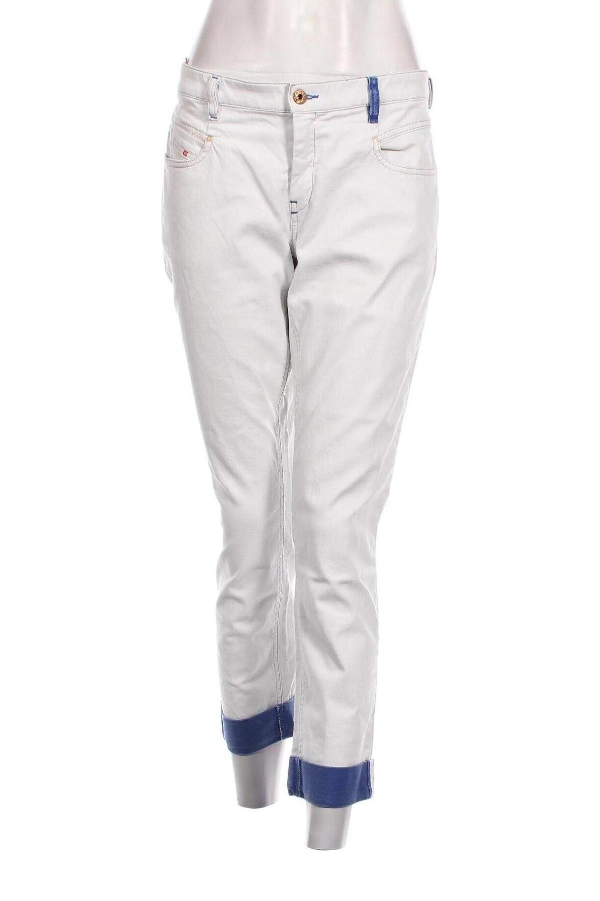 Damen Jeans Diesel, Größe L, Farbe Weiß, Preis 46,47 €