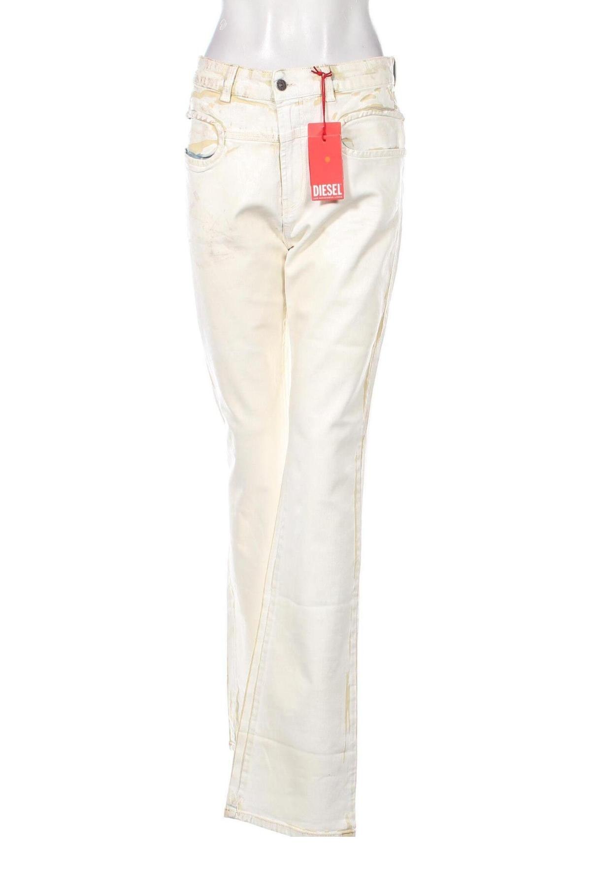 Damen Jeans Diesel, Größe S, Farbe Ecru, Preis 66,50 €