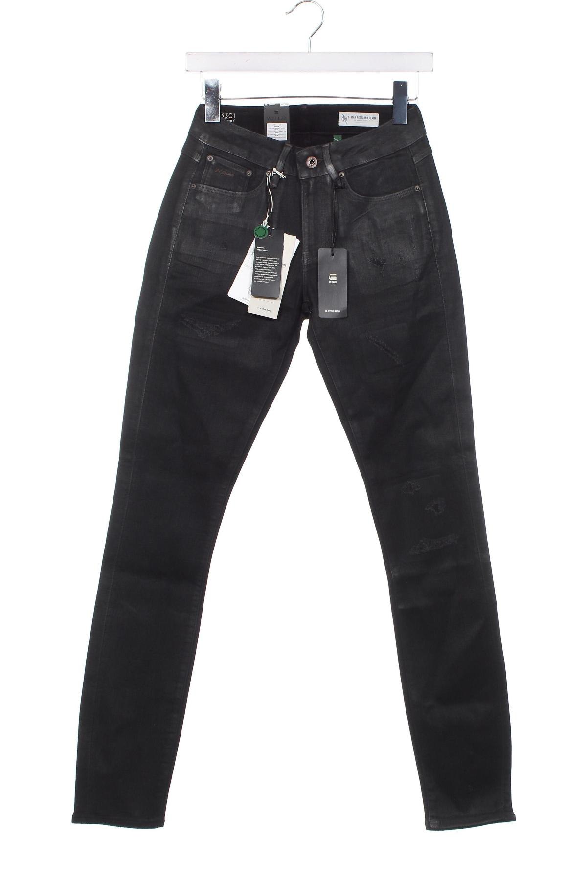 Damen Jeans G-Star Raw, Größe XS, Farbe Schwarz, Preis € 24,49