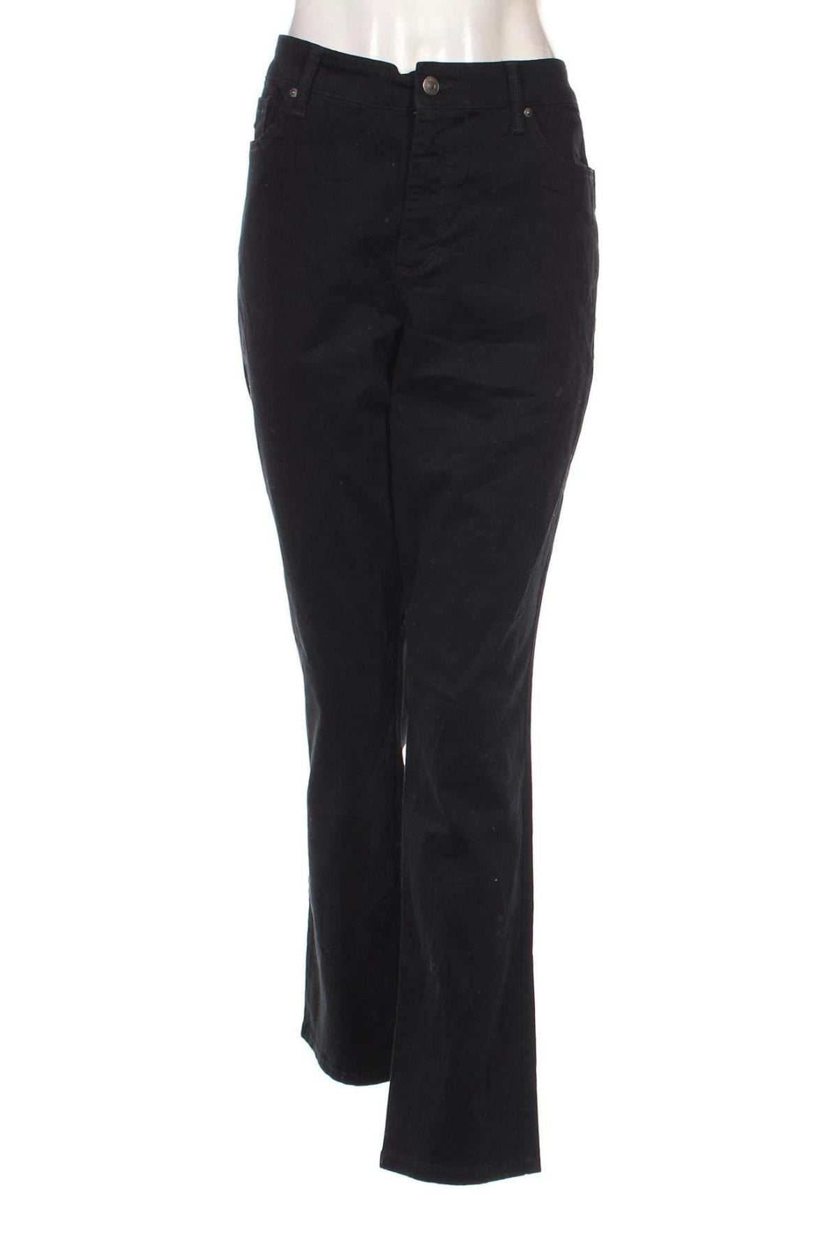 Damen Jeans Gloria Vanderbilt, Größe L, Farbe Schwarz, Preis € 9,08
