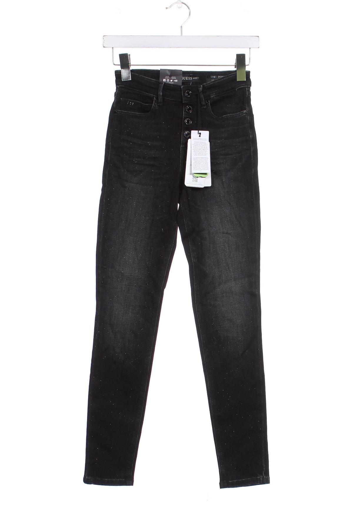 Blugi de femei Guess, Mărime XXS, Culoare Negru, Preț 226,32 Lei