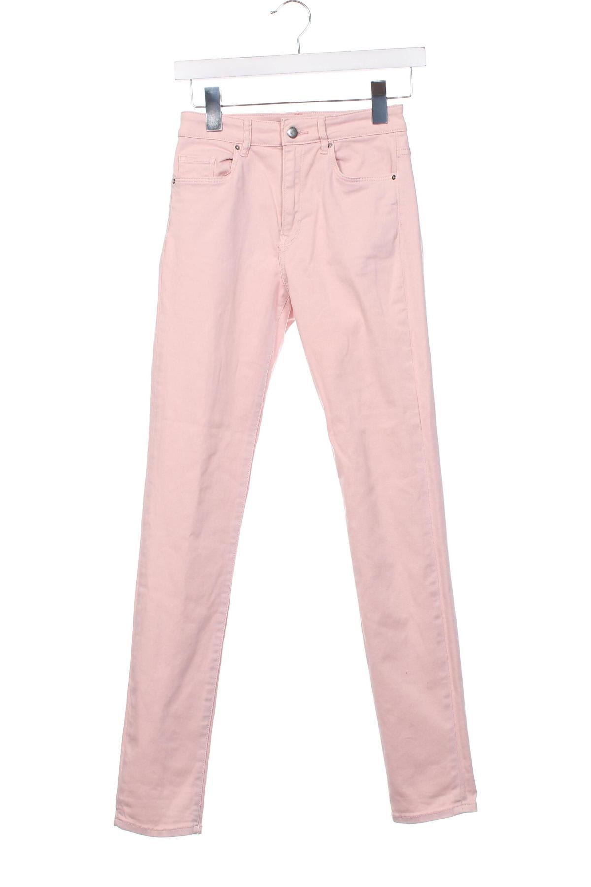 Damen Jeans H&M, Größe XS, Farbe Rosa, Preis 8,46 €