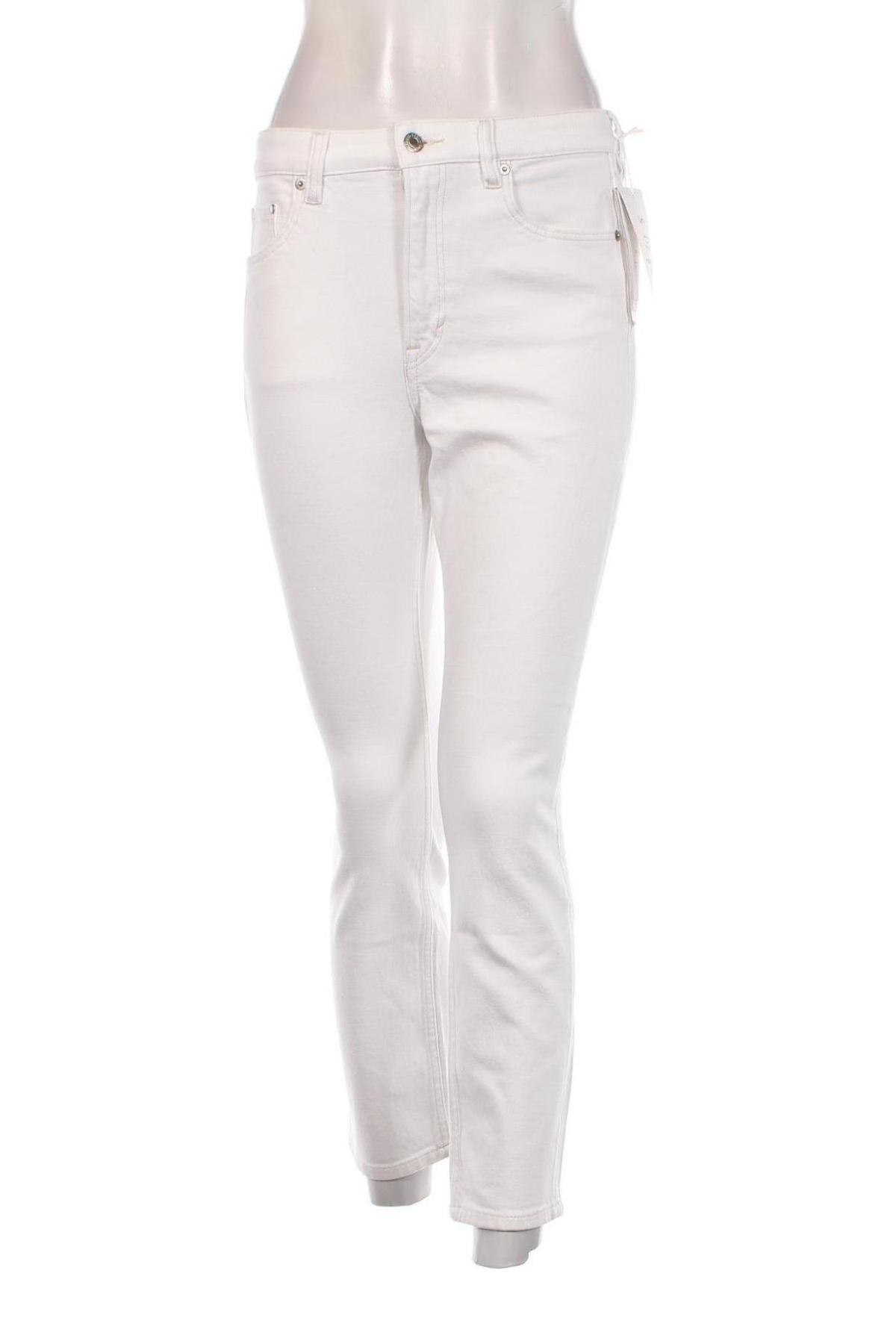 Γυναικείο Τζίν H&M, Μέγεθος S, Χρώμα Λευκό, Τιμή 20,14 €