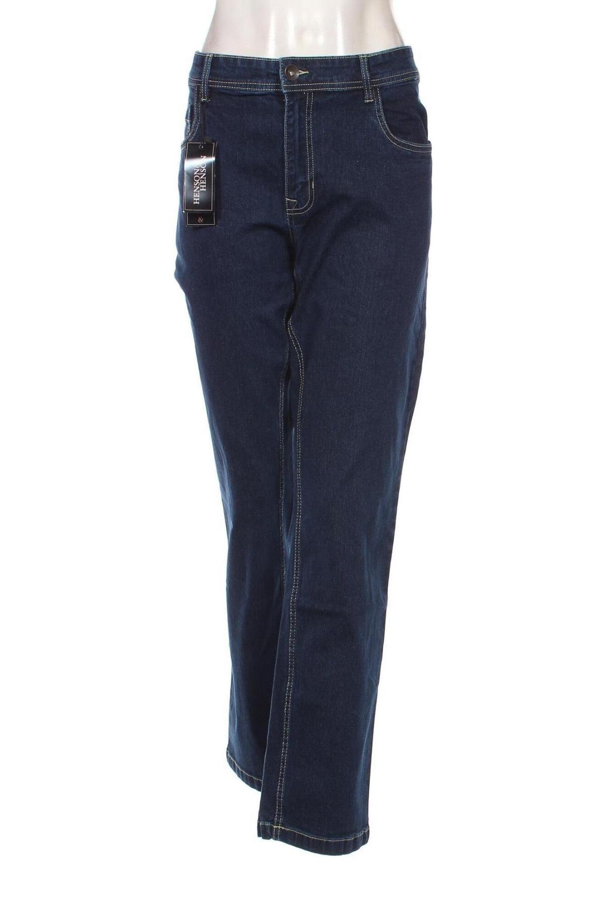 Damen Jeans Henson & Henson, Größe XXL, Farbe Blau, Preis 21,10 €
