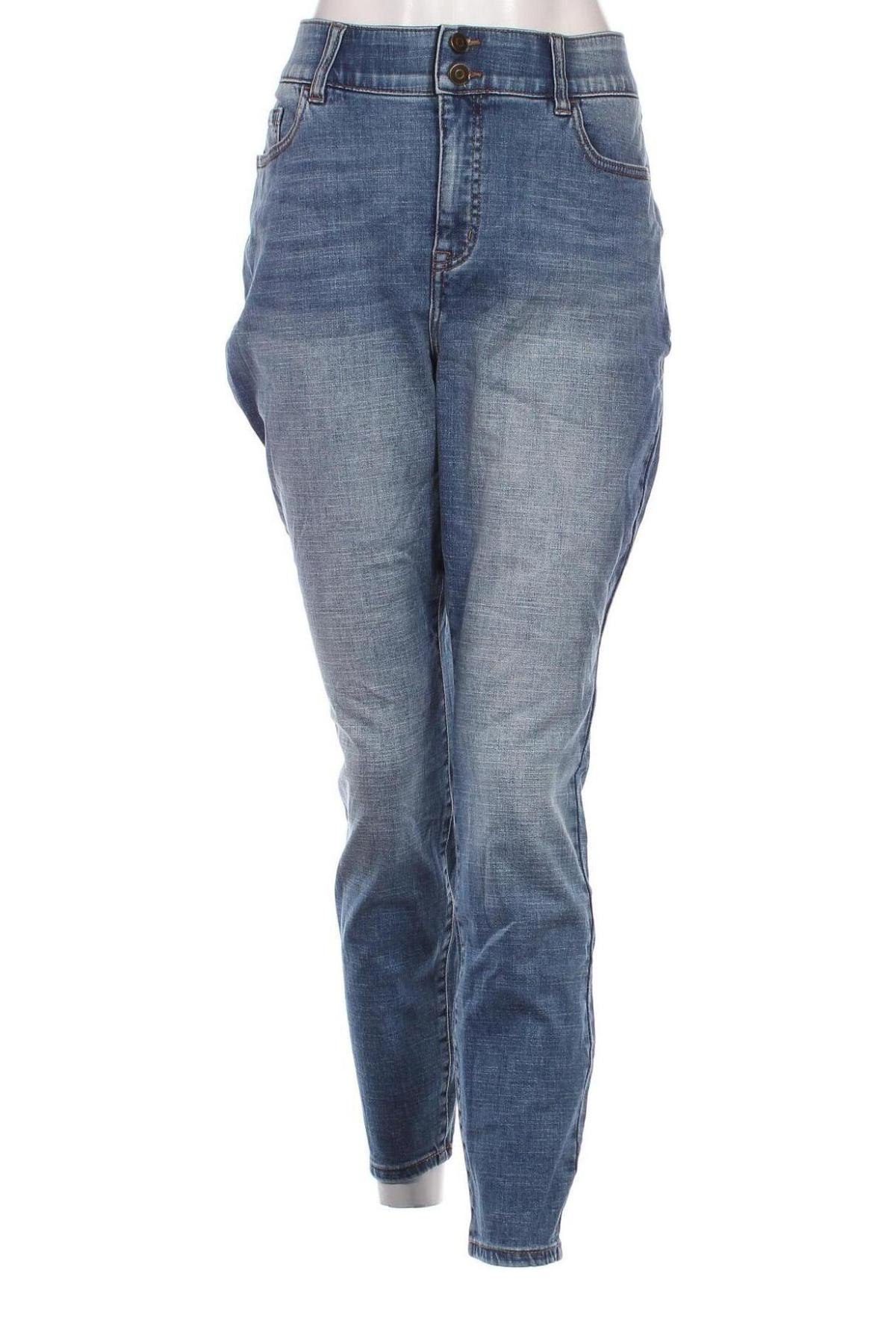 Damskie jeansy Lane Bryant, Rozmiar XL, Kolor Niebieski, Cena 163,61 zł