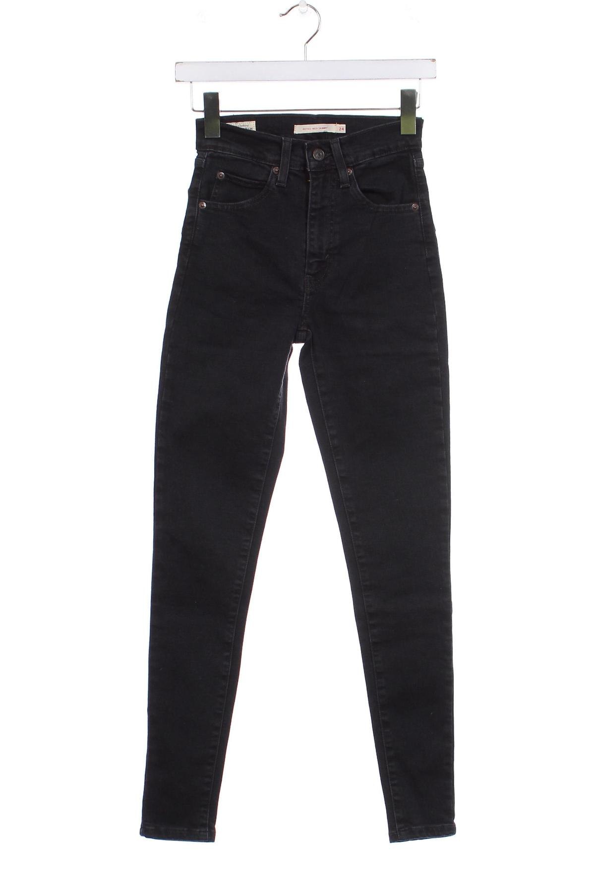 Damen Jeans Levi's, Größe XXS, Farbe Schwarz, Preis 26,60 €