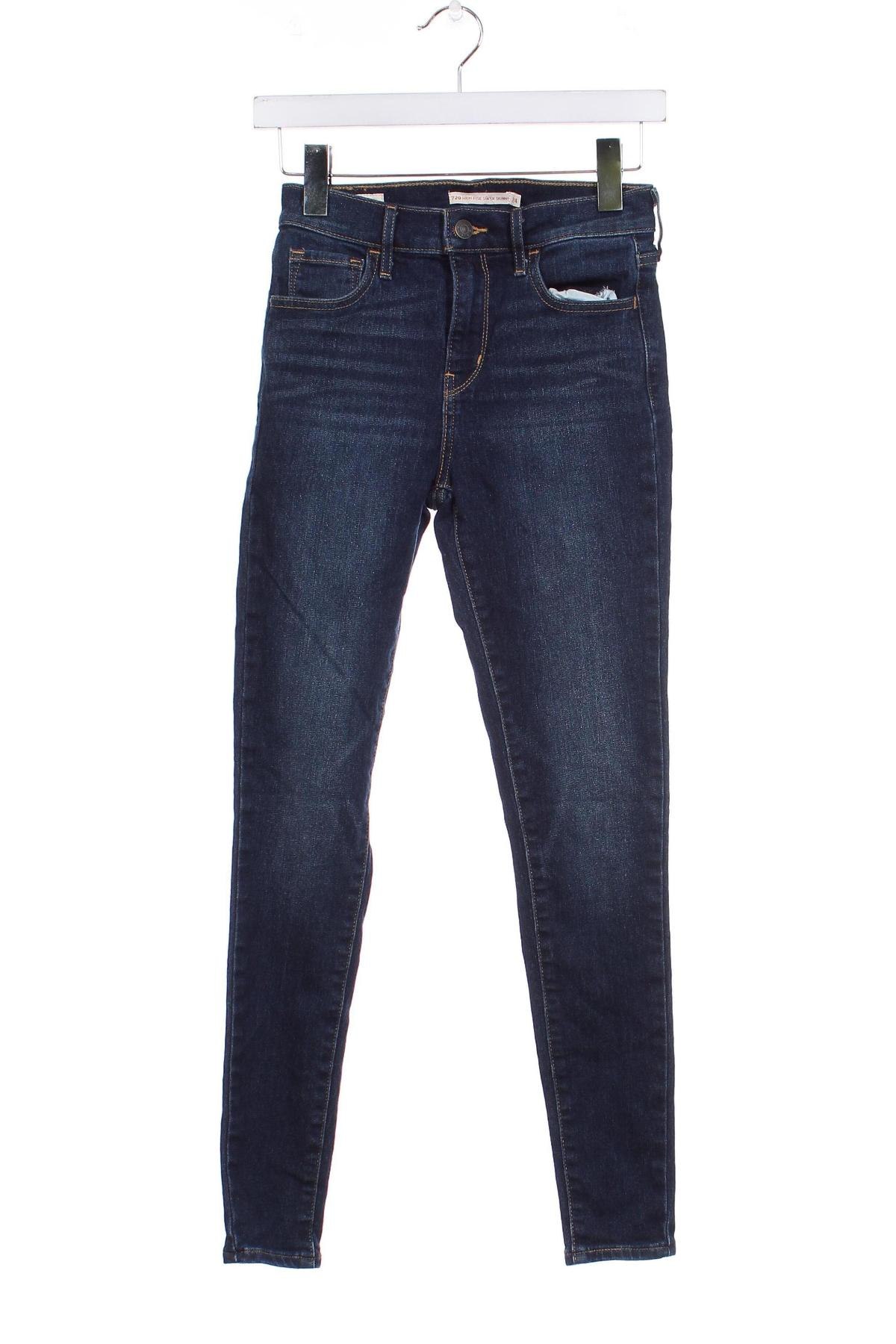 Blugi de femei Levi's, Mărime XS, Culoare Albastru, Preț 123,36 Lei