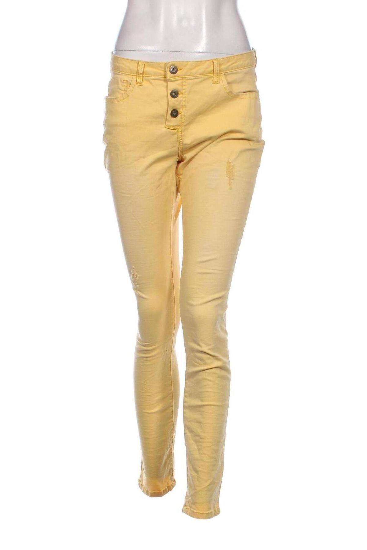 Damen Jeans Linea Tesini, Größe S, Farbe Gelb, Preis 12,84 €