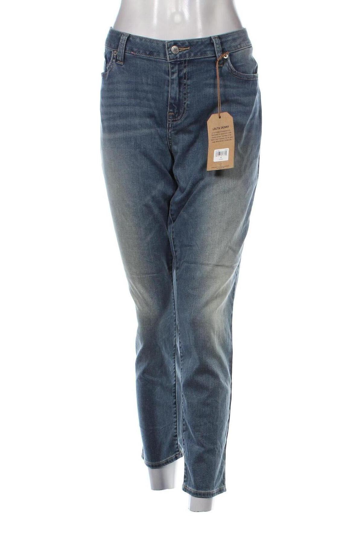 Damskie jeansy Lucky Brand, Rozmiar XL, Kolor Niebieski, Cena 148,74 zł