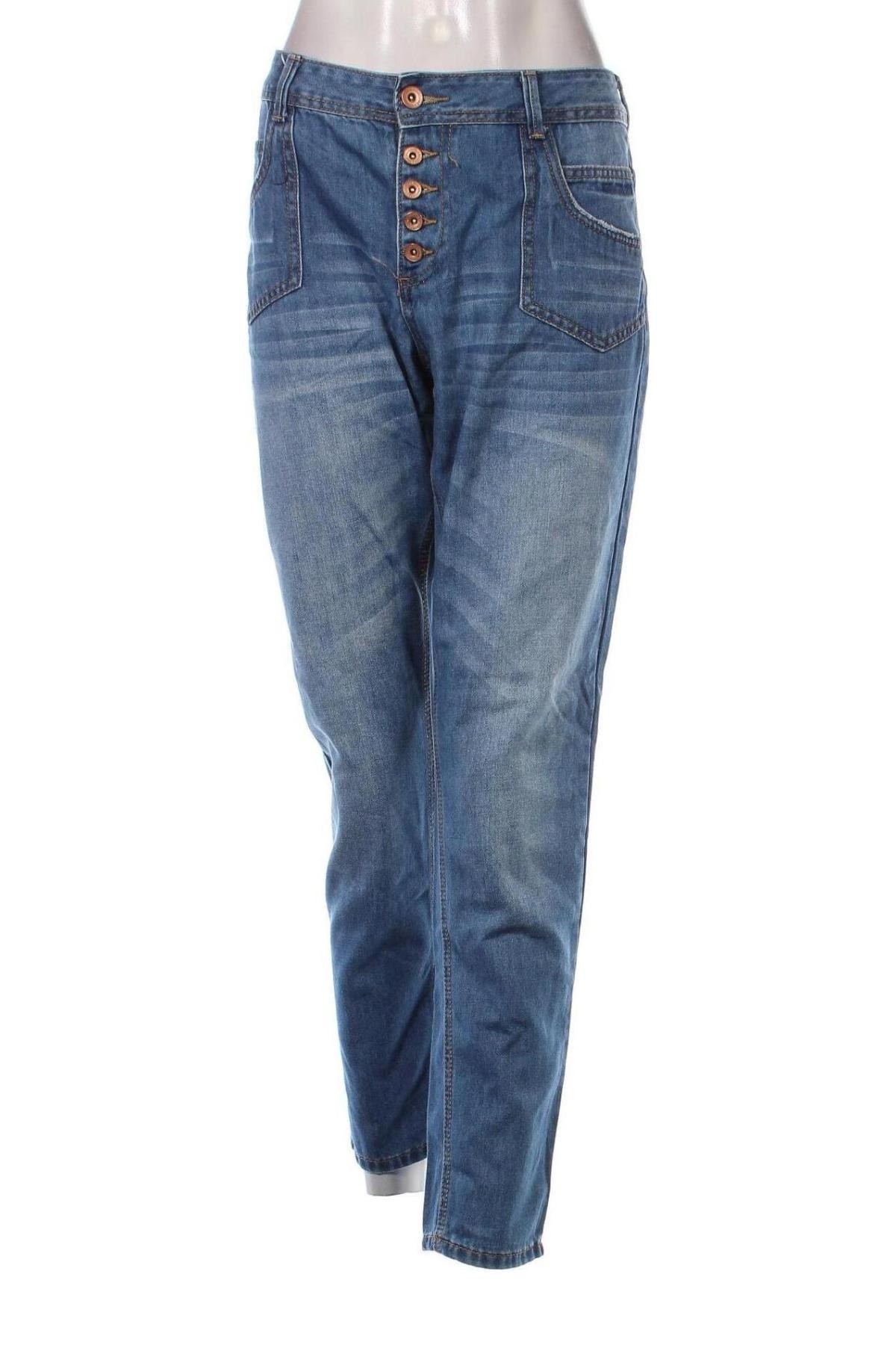 Dámske džínsy  Moodo, Veľkosť L, Farba Modrá, Cena  11,95 €