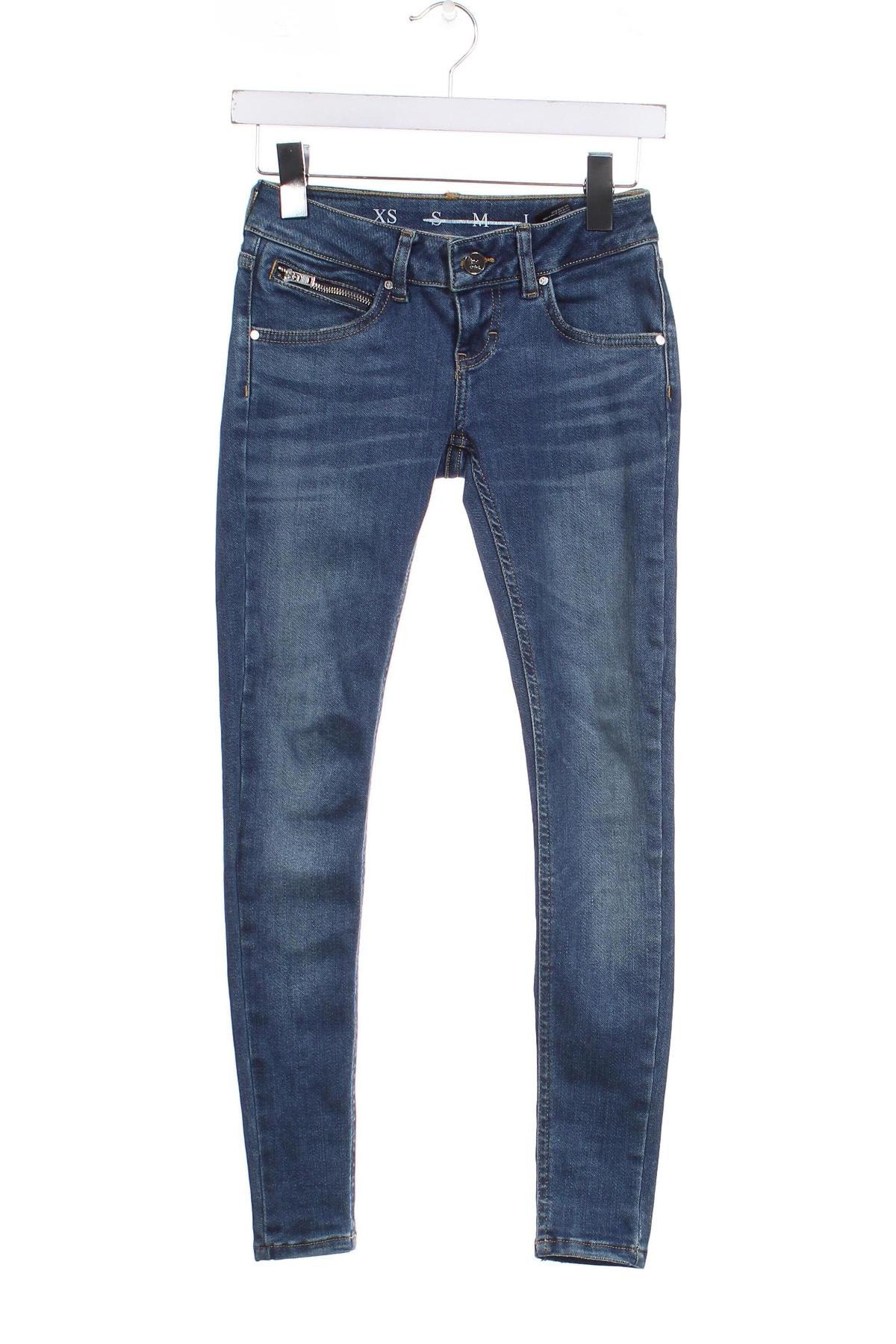 Damen Jeans Never Denim, Größe XS, Farbe Blau, Preis 9,39 €