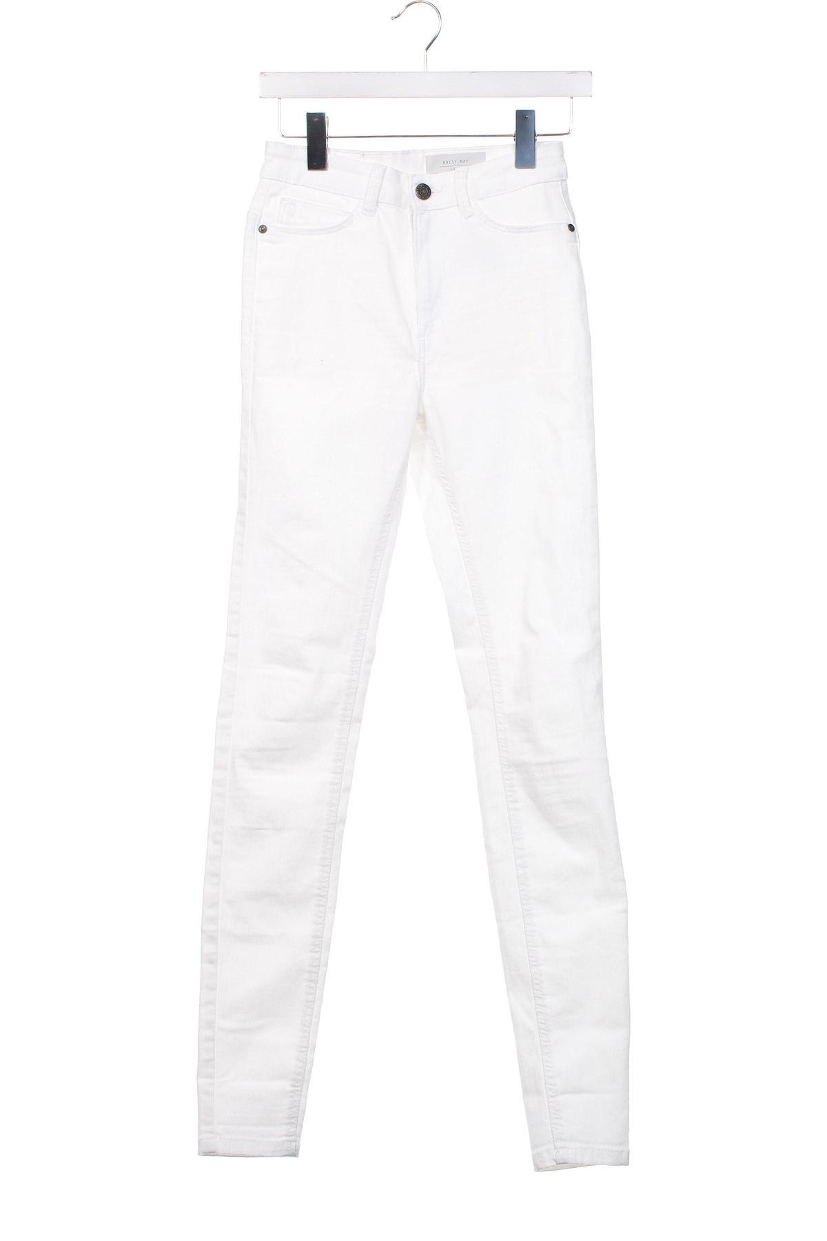 Damen Jeans Noisy May, Größe XS, Farbe Weiß, Preis 18,49 €