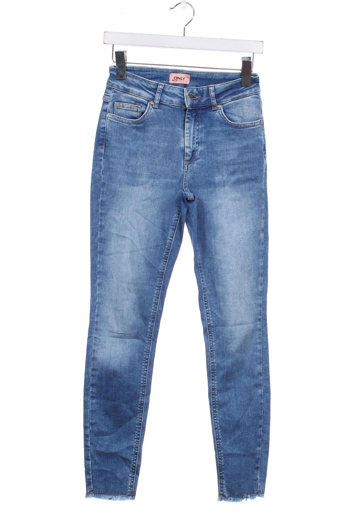 Dámske džínsy  ONLY, Veľkosť XS, Farba Modrá, Cena  6,75 €