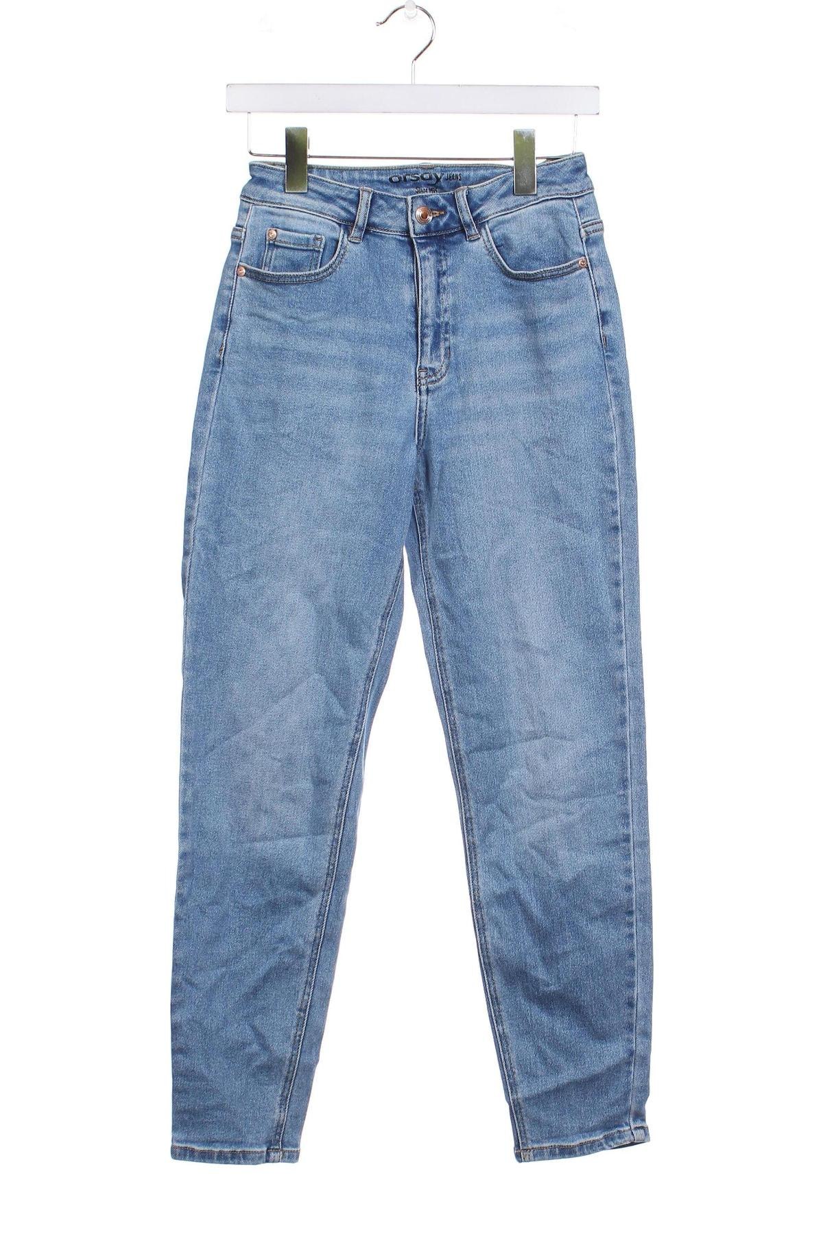 Dámske džínsy  Orsay, Veľkosť XS, Farba Modrá, Cena  8,22 €