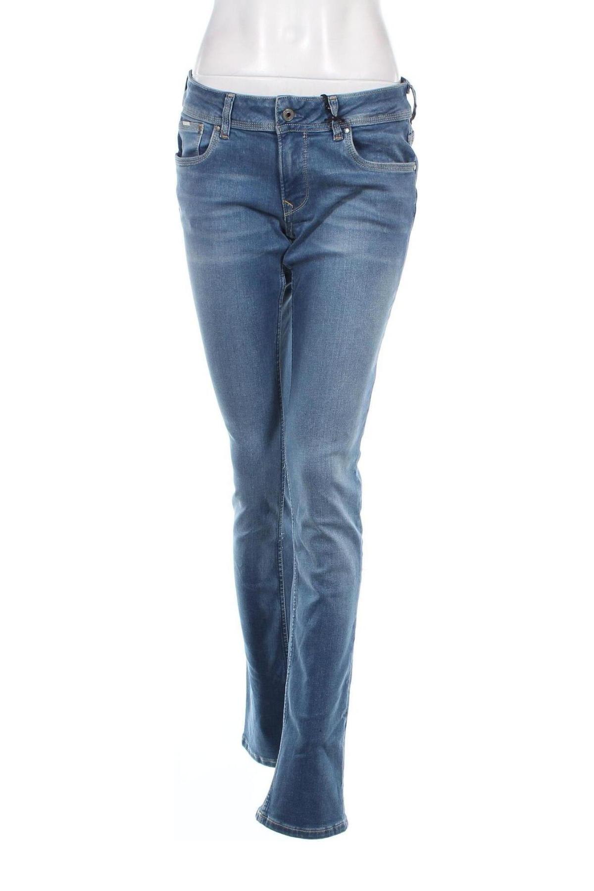 Blugi de femei Pepe Jeans, Mărime L, Culoare Albastru, Preț 311,18 Lei