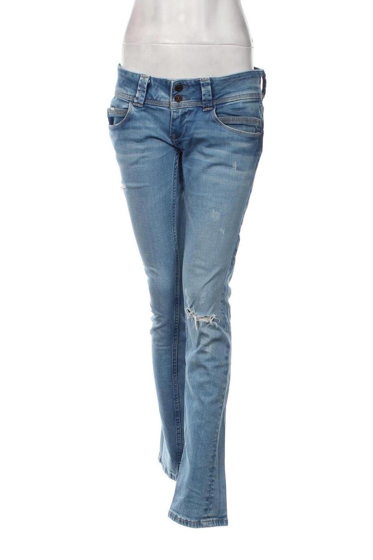 Blugi de femei Pepe Jeans, Mărime M, Culoare Albastru, Preț 282,90 Lei