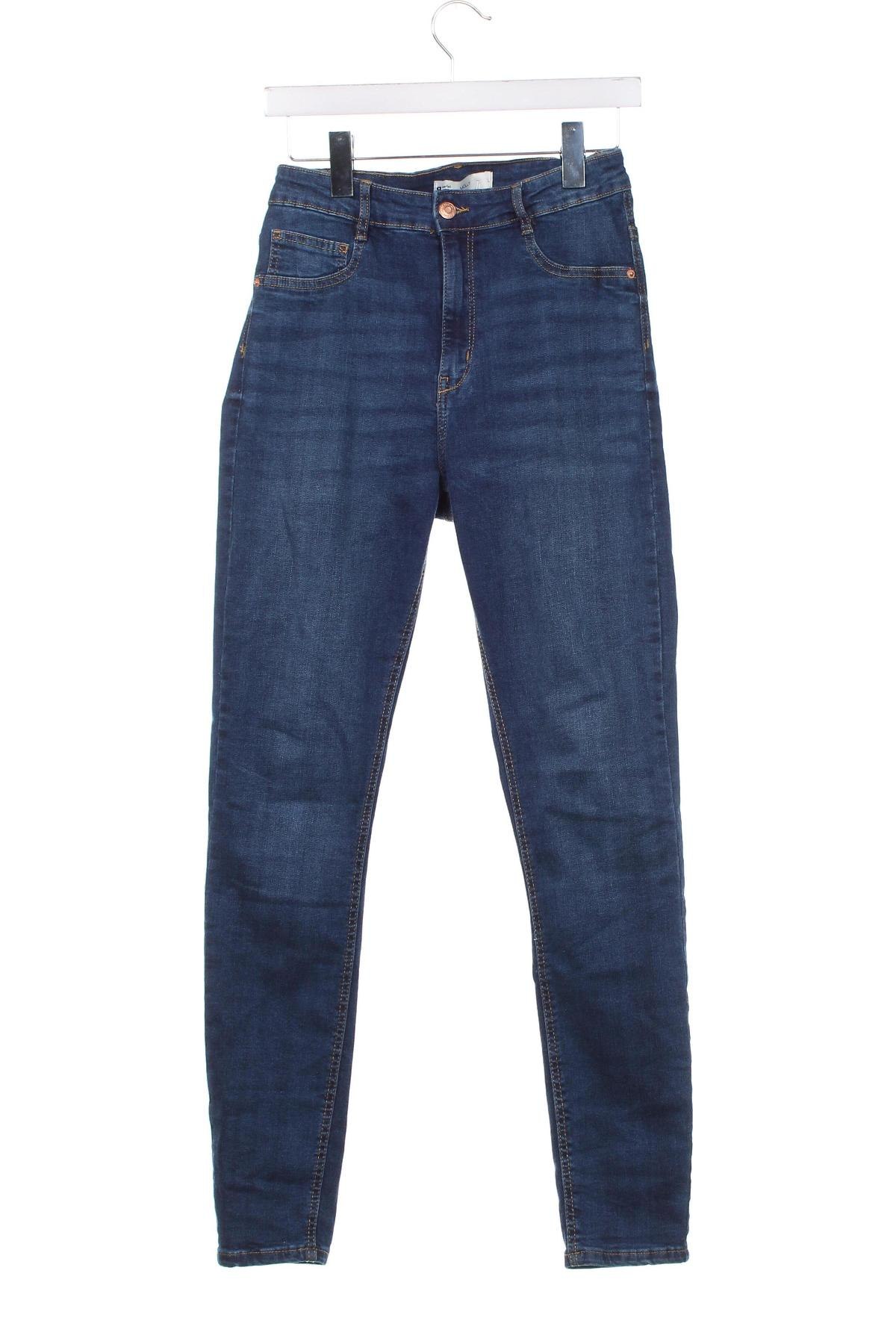 Damskie jeansy Perfect Jeans By Gina Tricot, Rozmiar S, Kolor Niebieski, Cena 84,15 zł