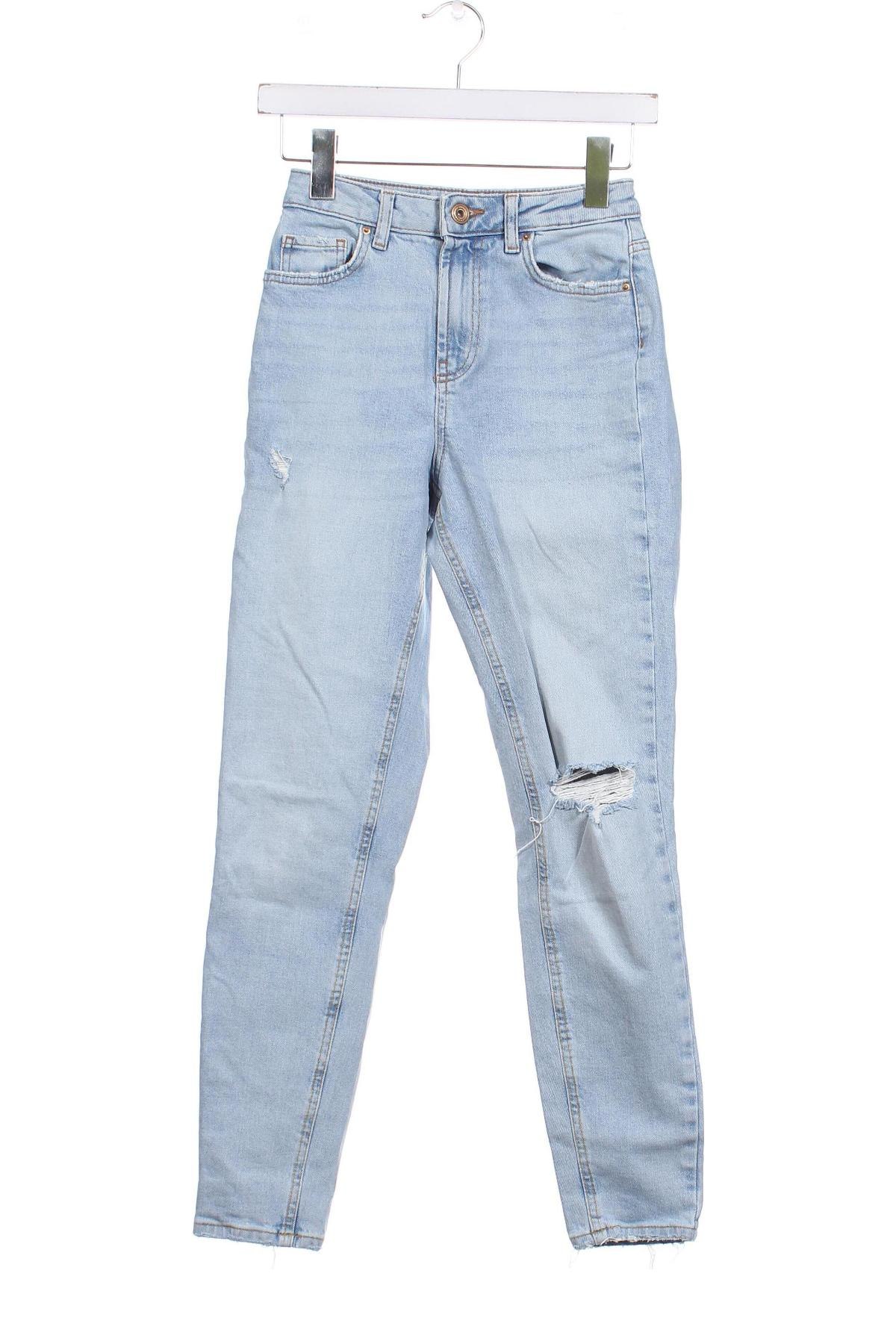 Dámske džínsy  Pieces, Veľkosť XS, Farba Modrá, Cena  5,83 €