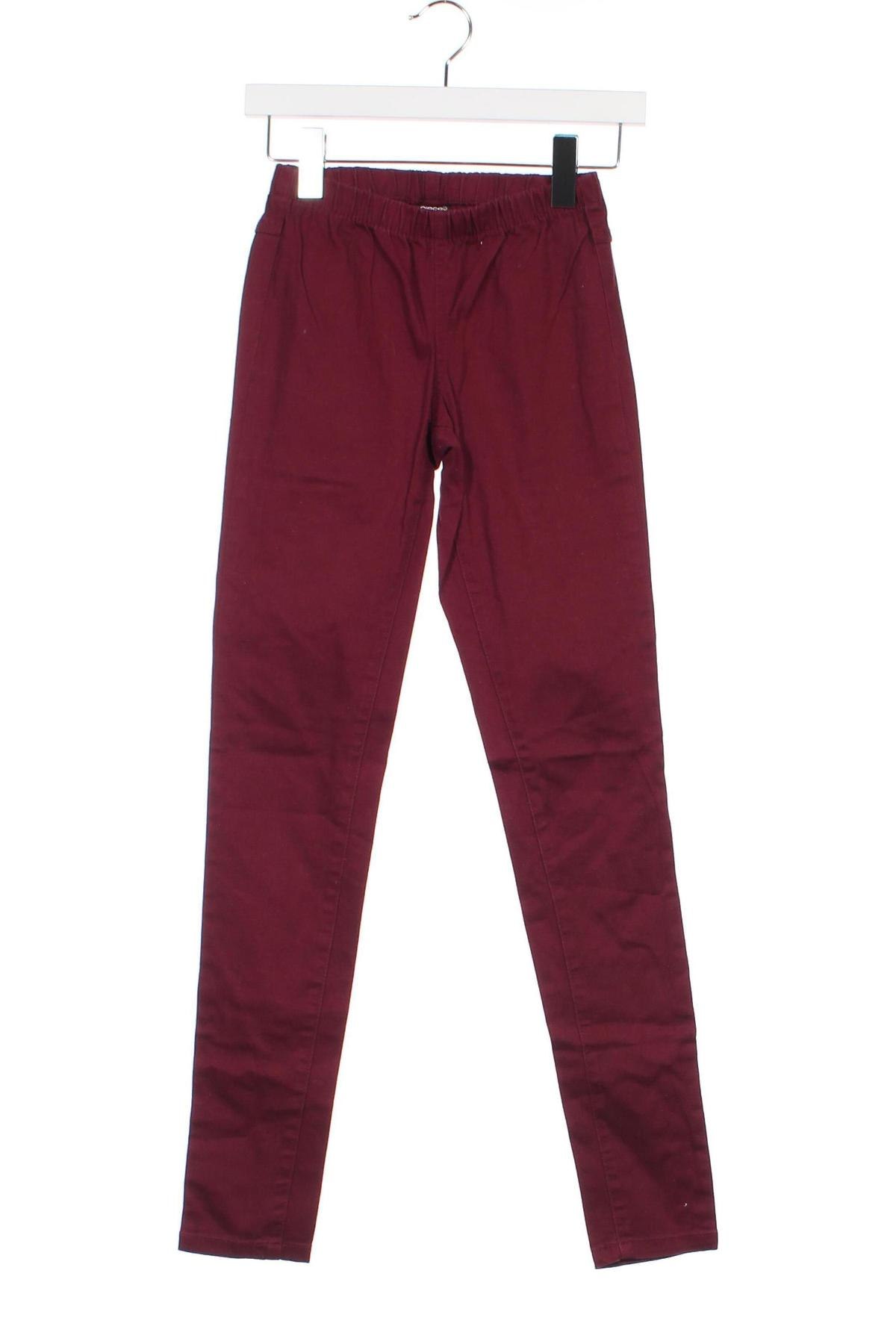 Dámské džíny  Pieces, Velikost XS, Barva Červená, Cena  163,00 Kč