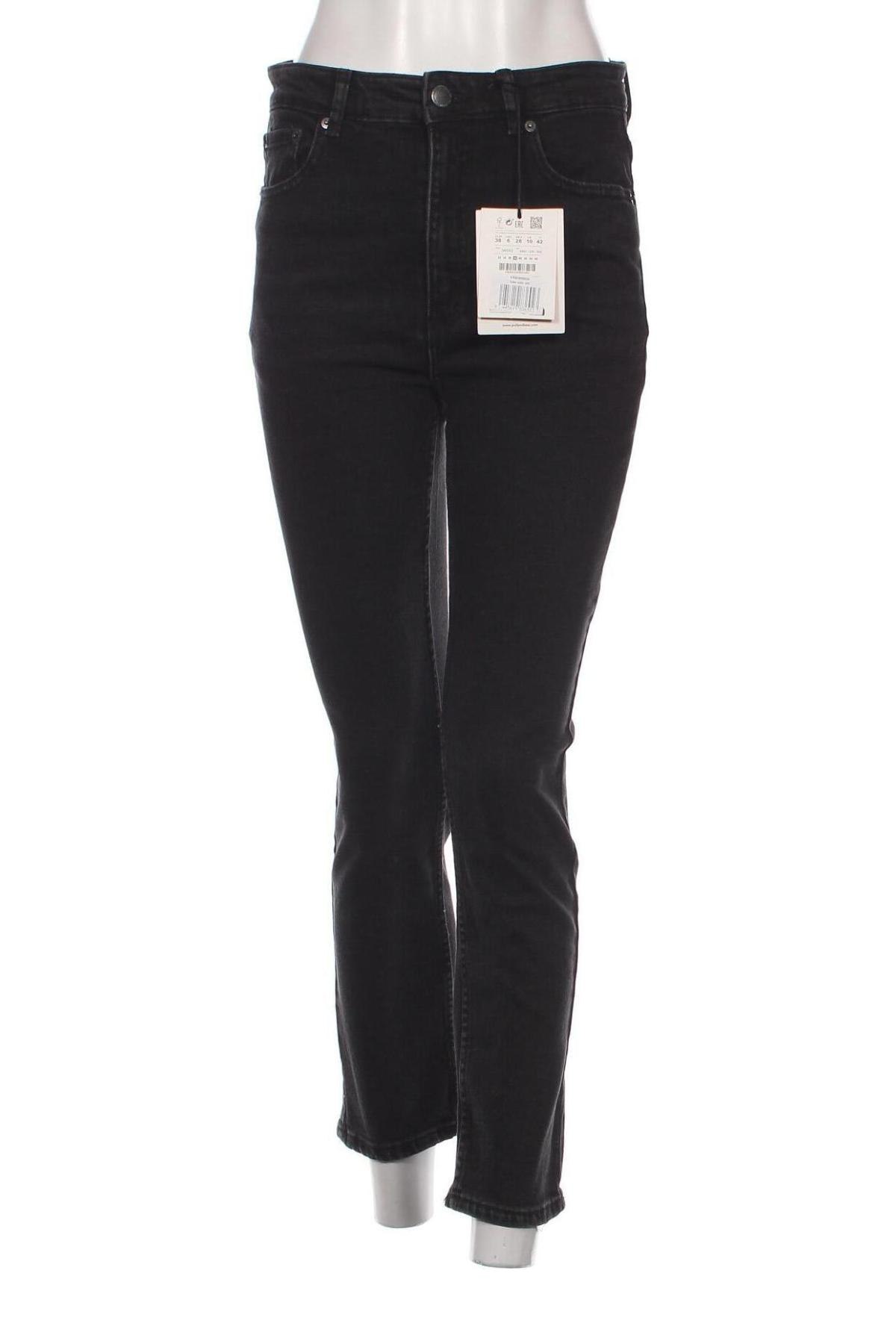 Γυναικείο Τζίν Pull&Bear, Μέγεθος M, Χρώμα Μαύρο, Τιμή 22,05 €