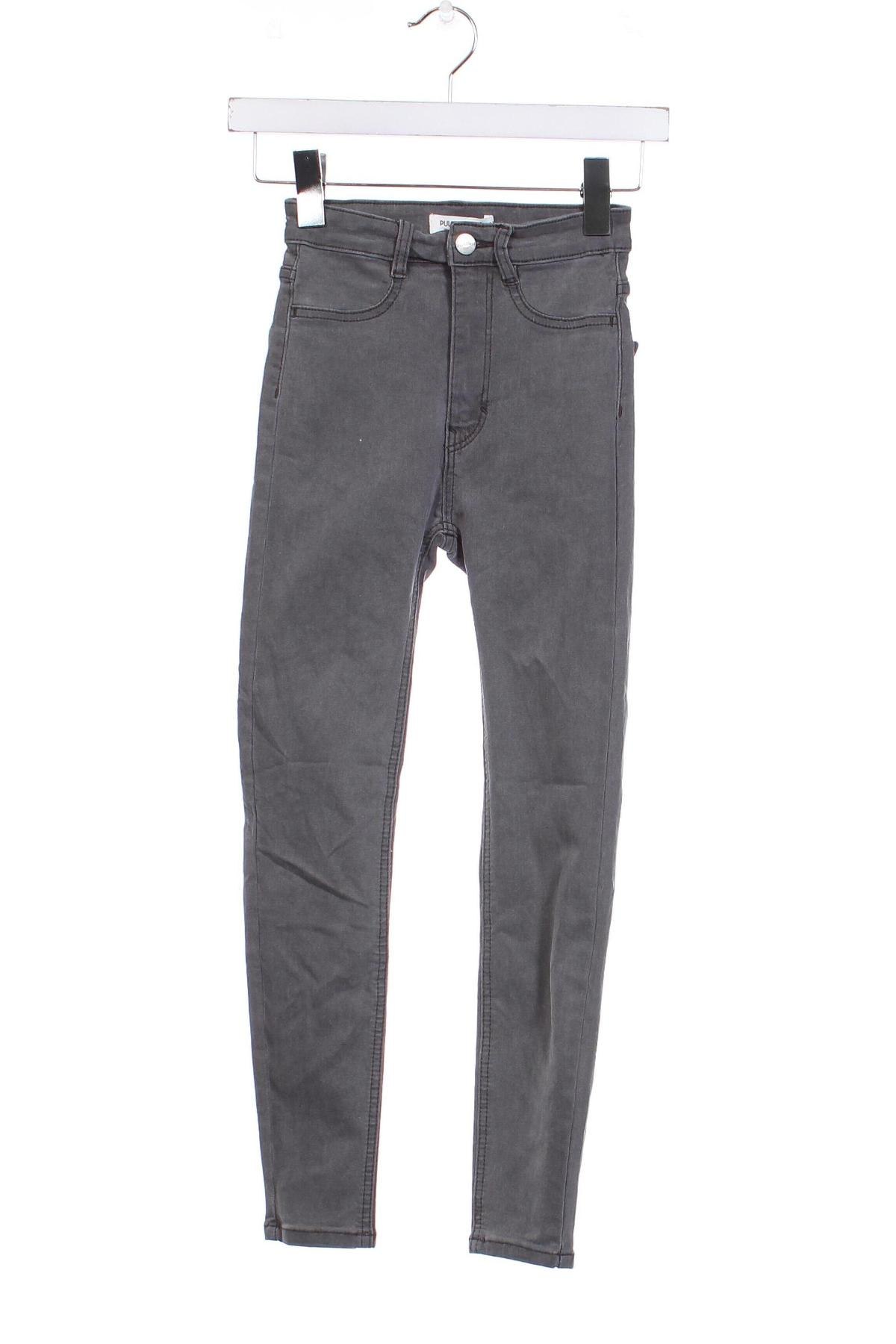 Damen Jeans Pull&Bear, Größe XXS, Farbe Grau, Preis 9,08 €