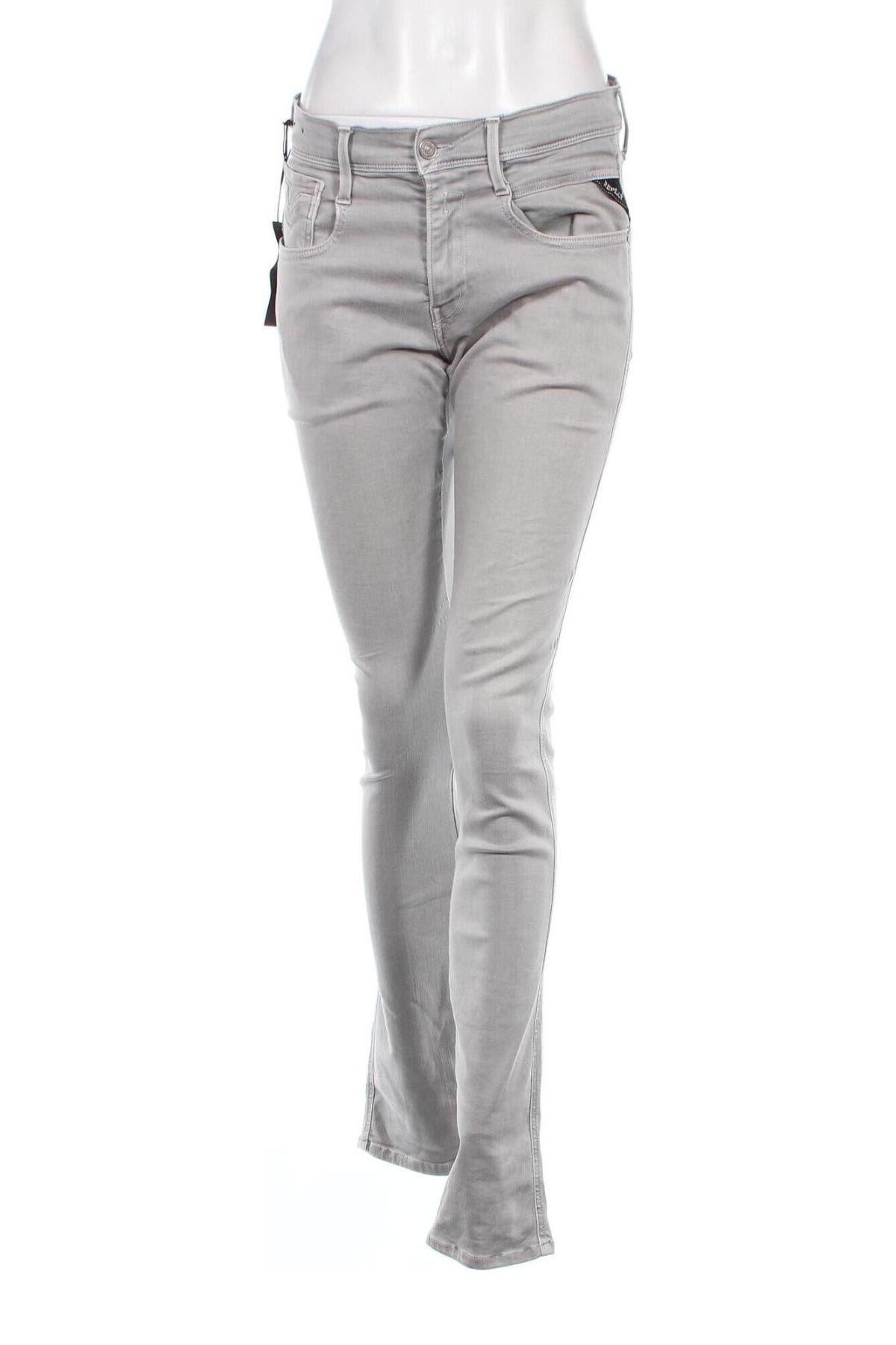 Damen Jeans Replay, Größe L, Farbe Grau, Preis 57,83 €