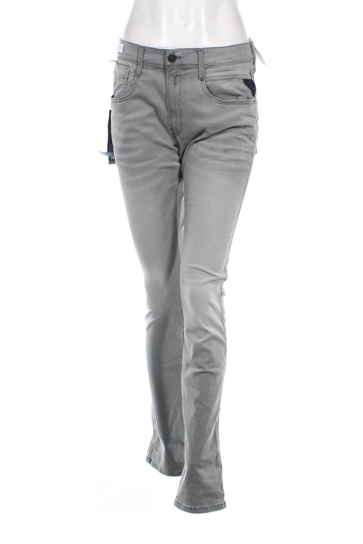 Damen Jeans Replay, Größe L, Farbe Grau, Preis 57,83 €