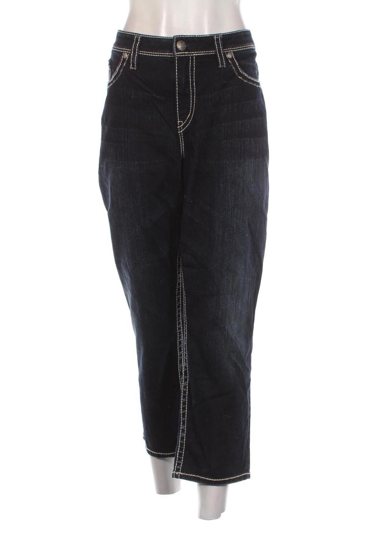 Дамски дънки Silver Jeans, Размер XL, Цвят Син, Цена 13,20 лв.