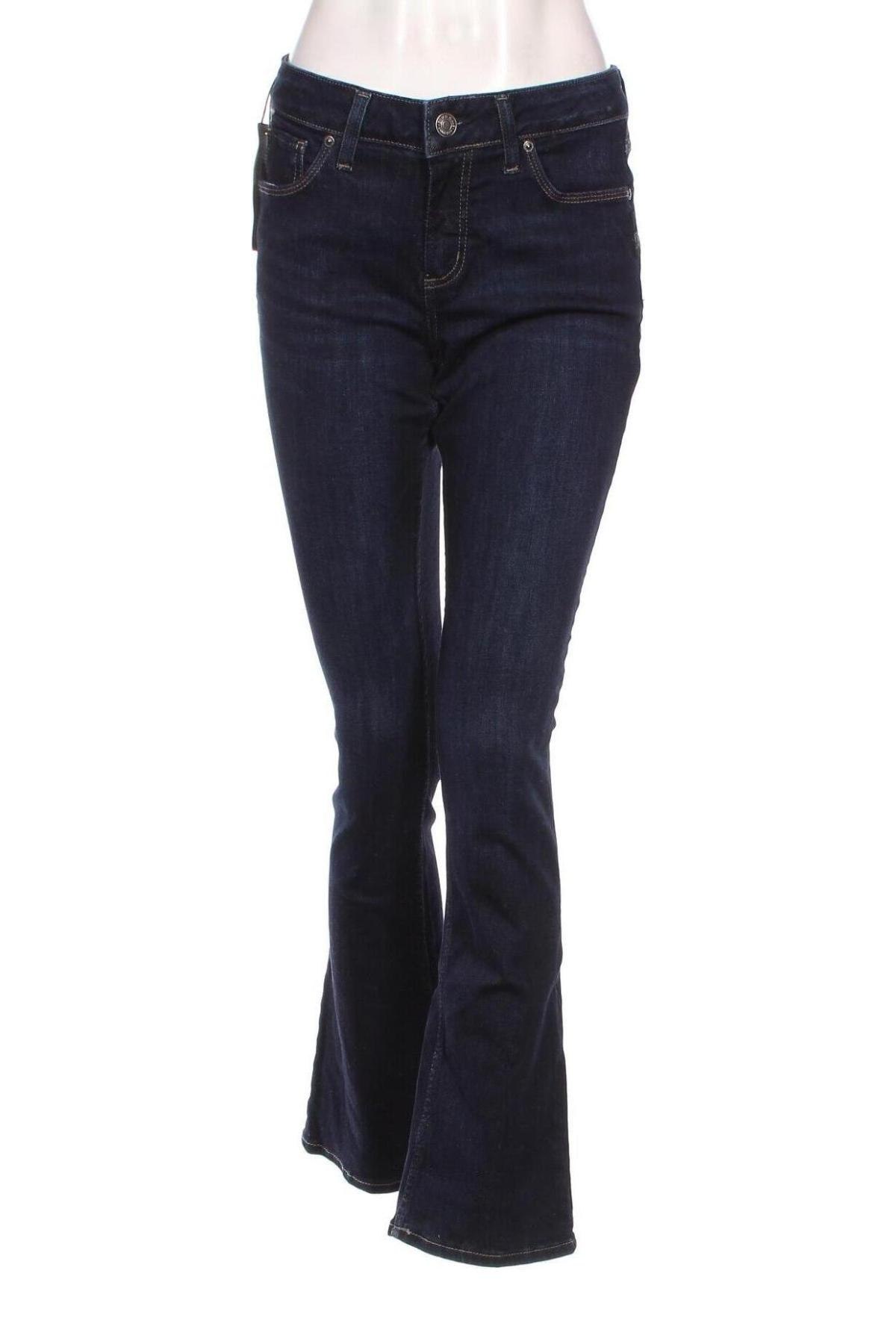 Дамски дънки Silver Jeans, Размер M, Цвят Син, Цена 35,55 лв.
