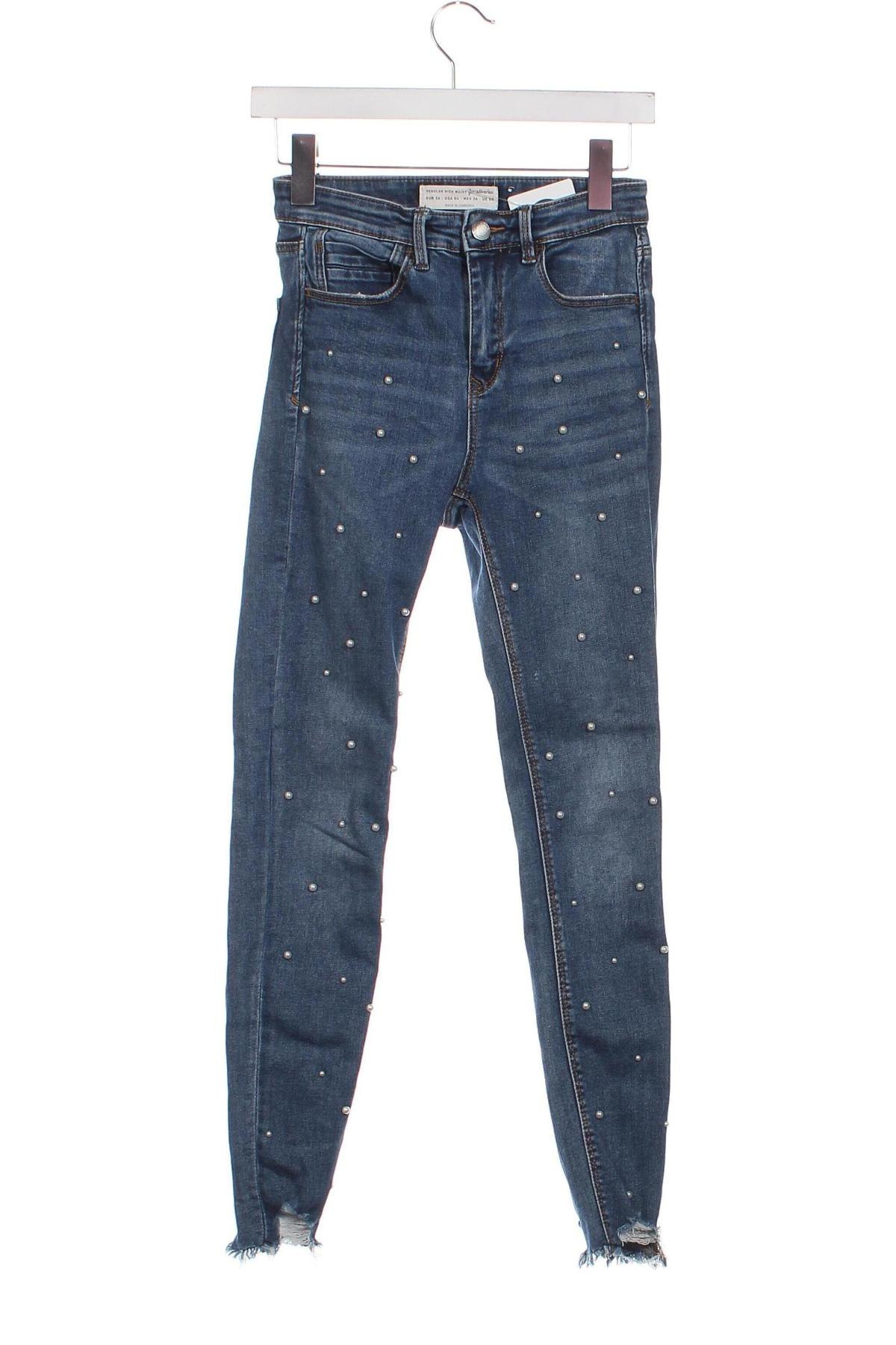 Damen Jeans Stradivarius, Größe XXS, Farbe Blau, Preis € 7,56