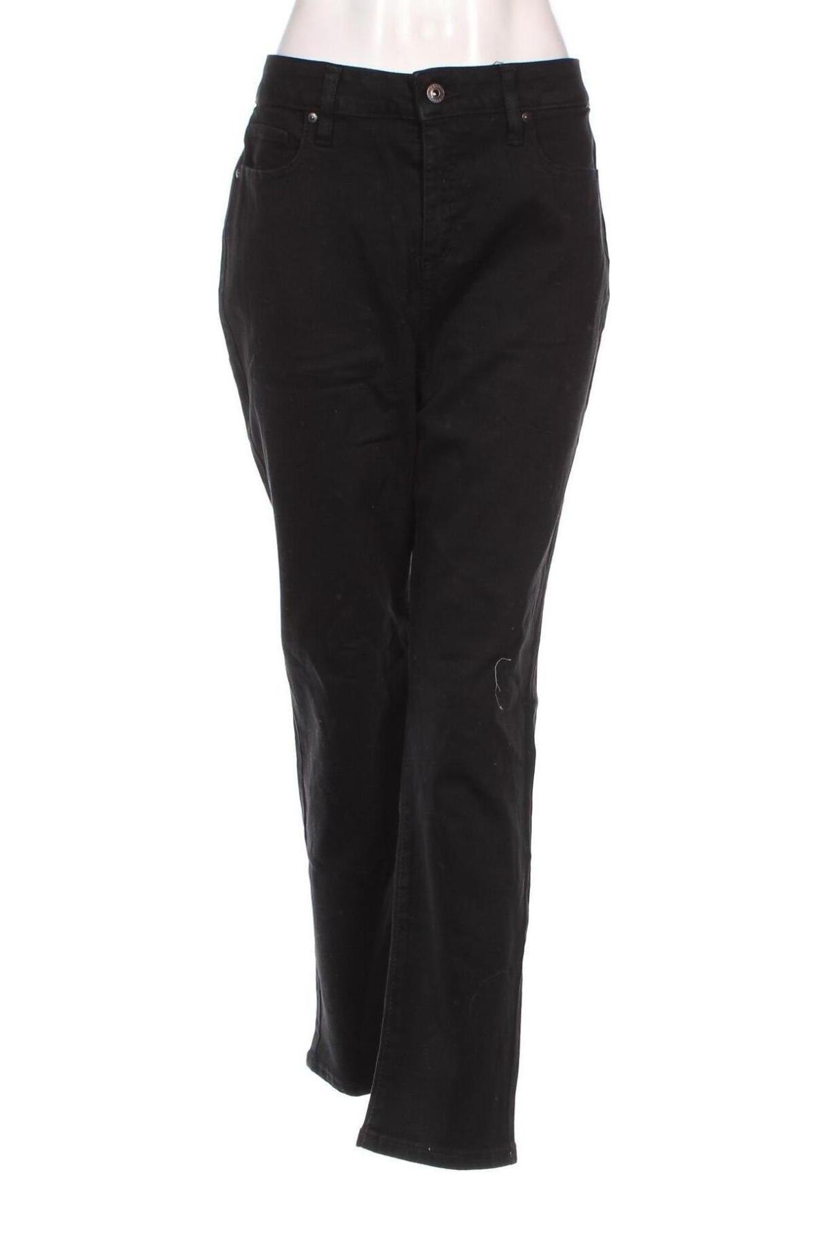 Дамски дънки Style & Co, Размер L, Цвят Черен, Цена 14,50 лв.