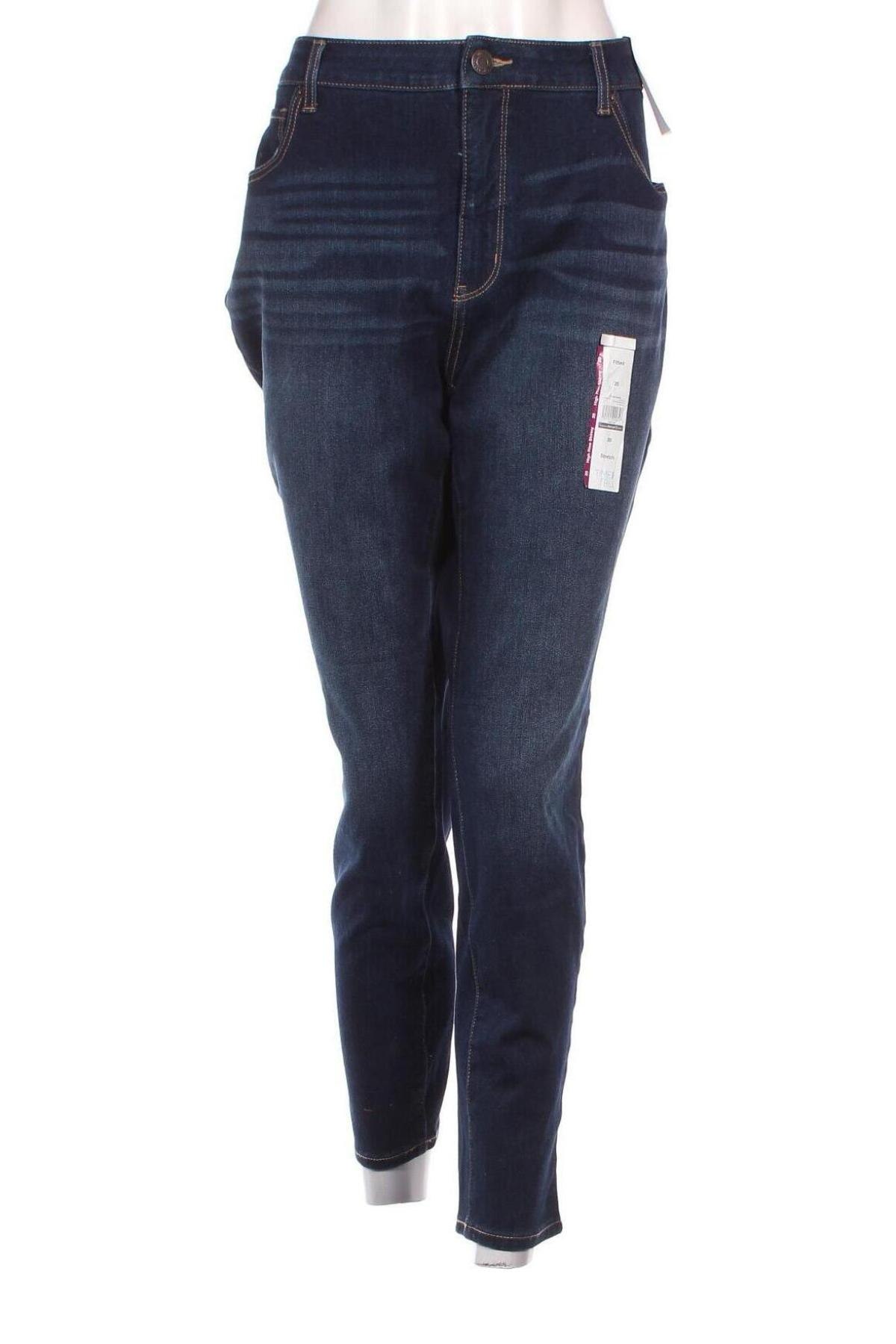 Damen Jeans Time and tru, Größe XXL, Farbe Blau, Preis 20,81 €