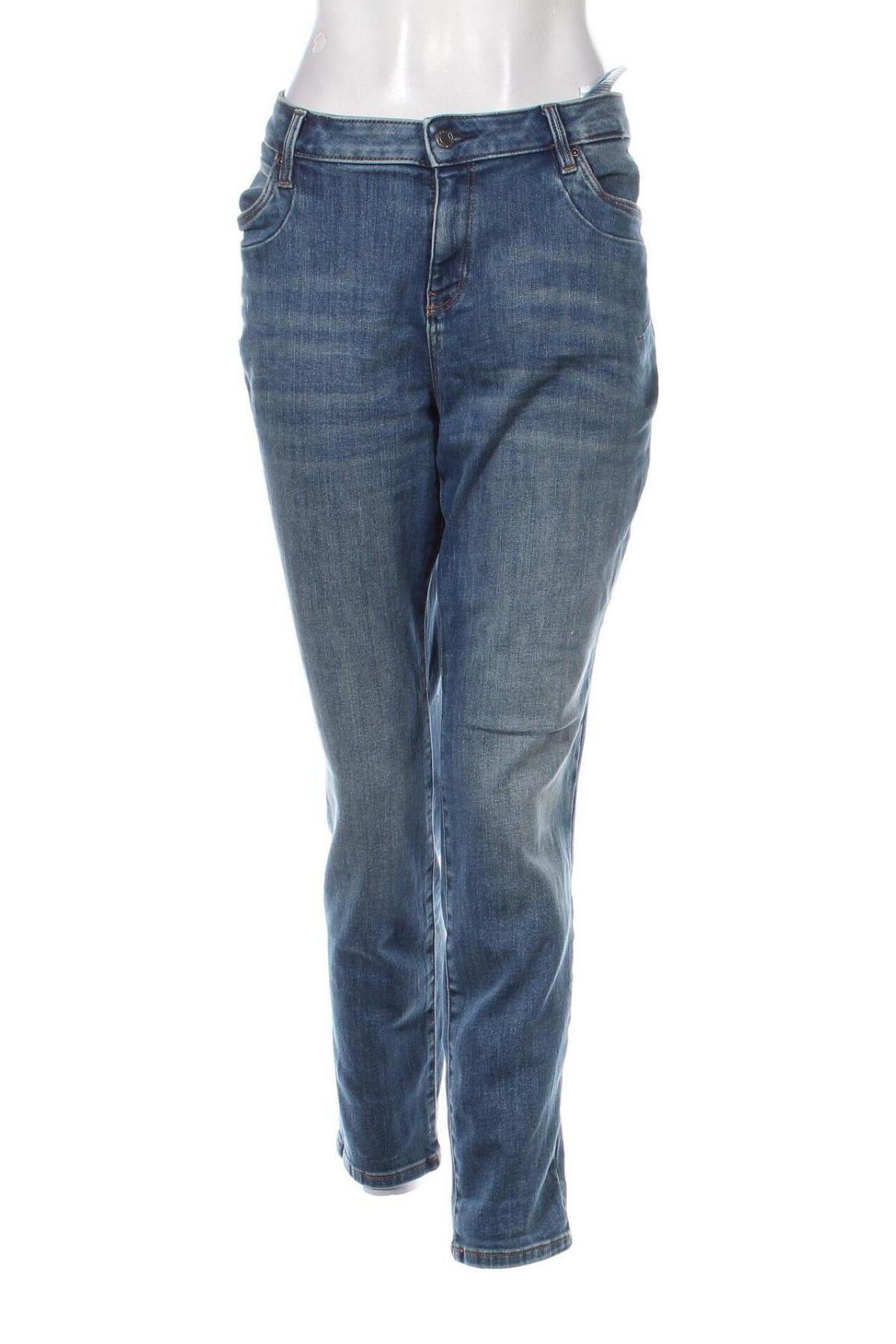 Γυναικείο Τζίν Tom Tailor, Μέγεθος XXL, Χρώμα Μπλέ, Τιμή 21,57 €