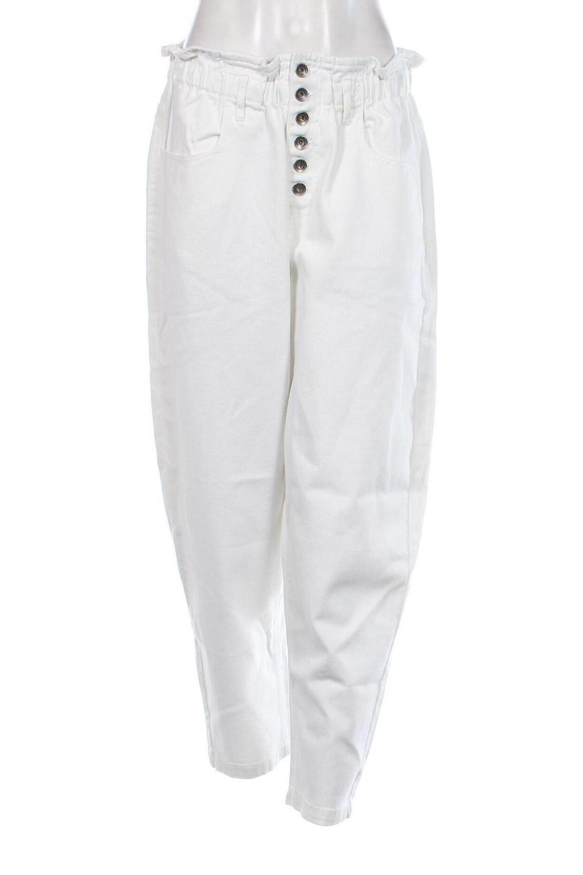 Damen Jeans United Colors Of Benetton, Größe L, Farbe Weiß, Preis 47,94 €