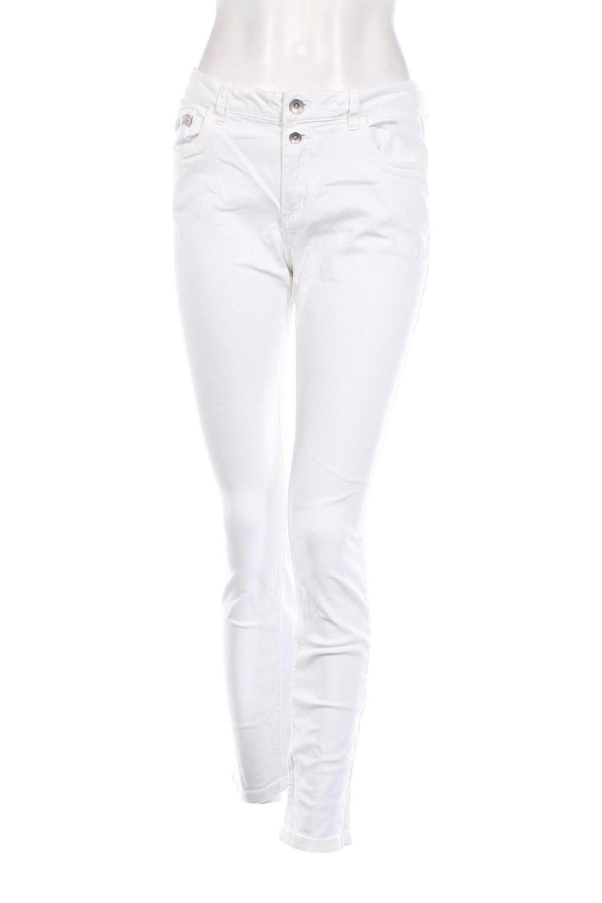 Damen Jeans Woman By Tchibo, Größe M, Farbe Weiß, Preis € 7,06