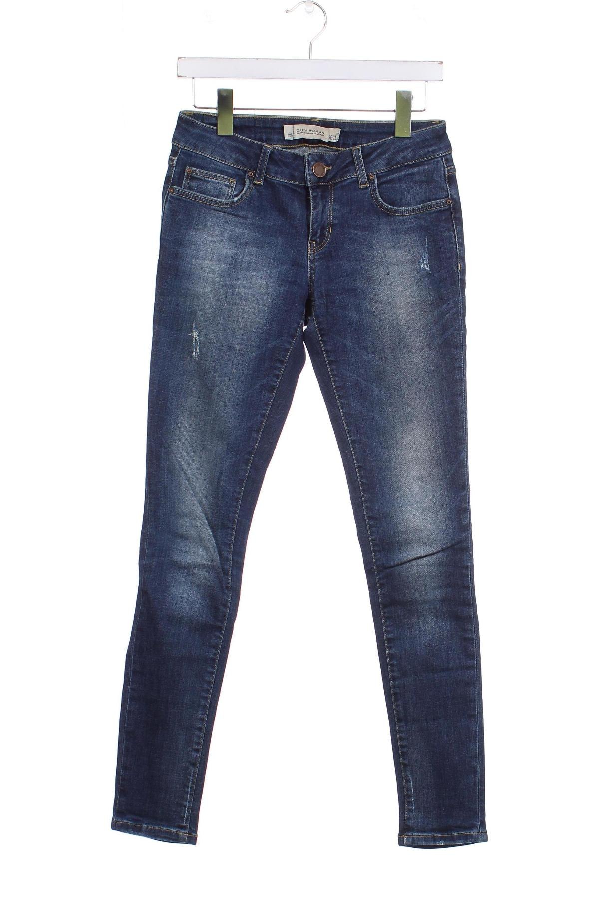 Γυναικείο Τζίν Zara, Μέγεθος XS, Χρώμα Μπλέ, Τιμή 8,28 €